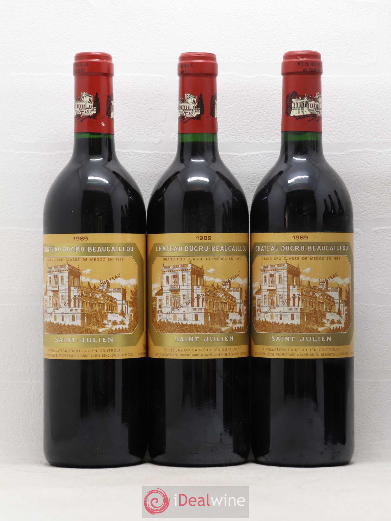 Château Ducru Beaucaillou 2ème Grand Cru Classé 1989 - Lot de 6 bouteilles - 1