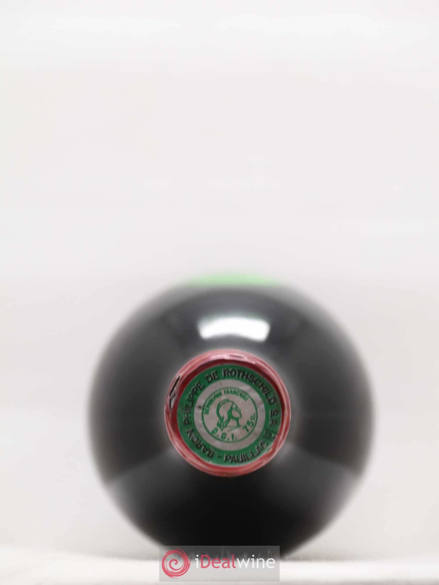 Château Mouton Rothschild 1er Grand Cru Classé 1976 - Lot de 1 bouteille - 1