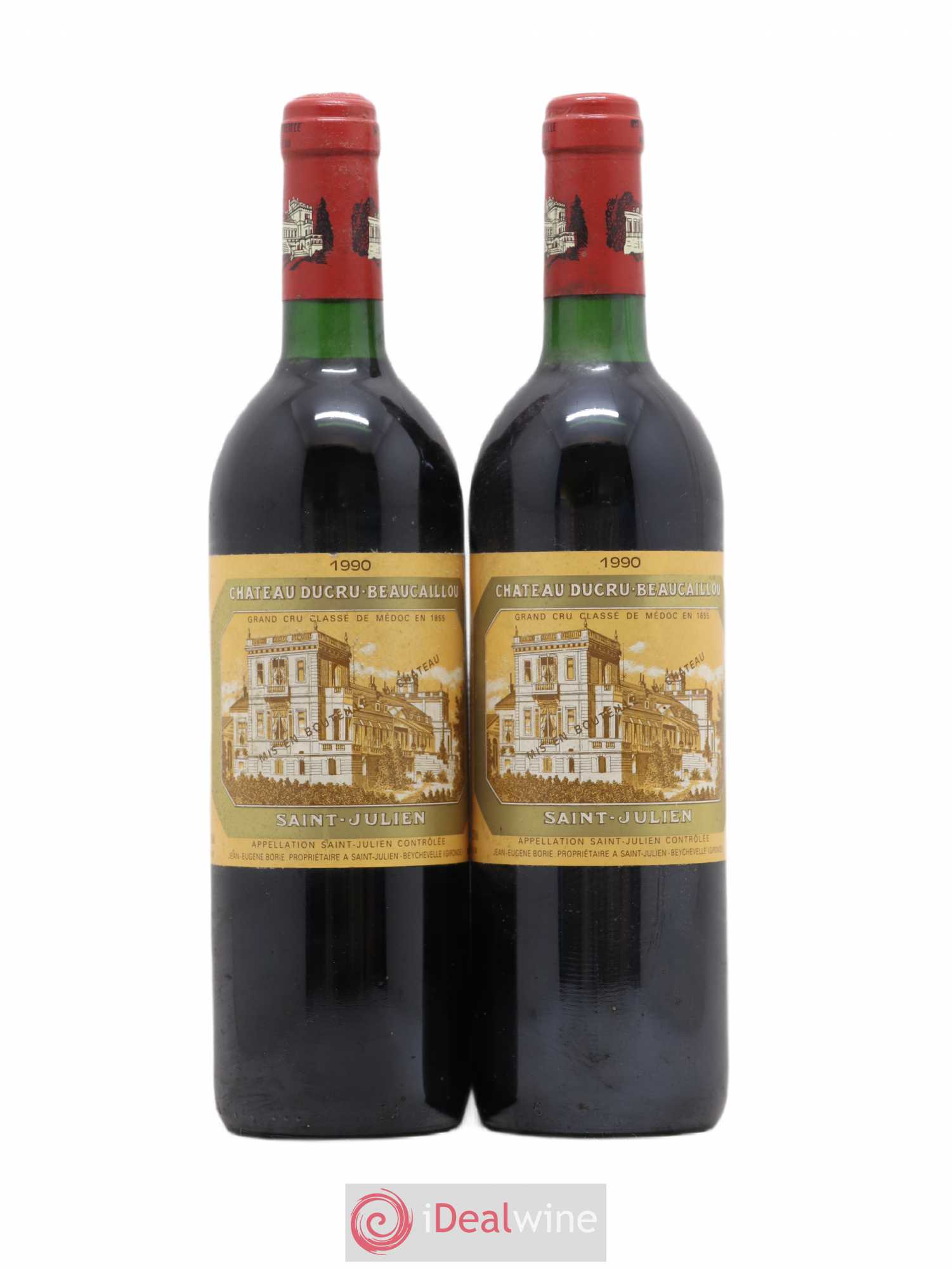 Château Ducru Beaucaillou 2ème Grand Cru Classé 1990 - Lot de 2 bouteilles - 0