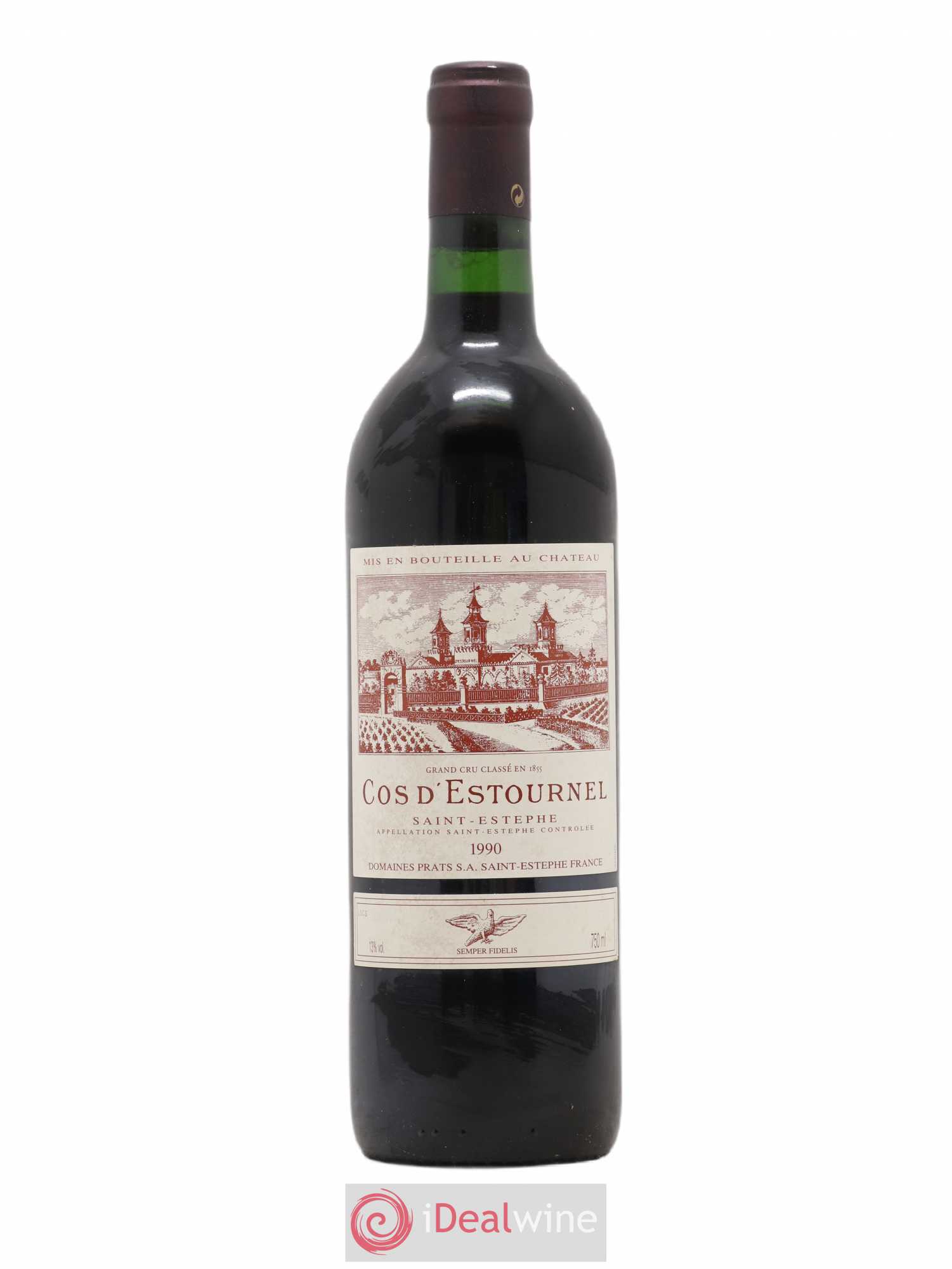 Cos d'Estournel 2ème Grand Cru Classé 1990 - Lot de 1 bouteille - 0
