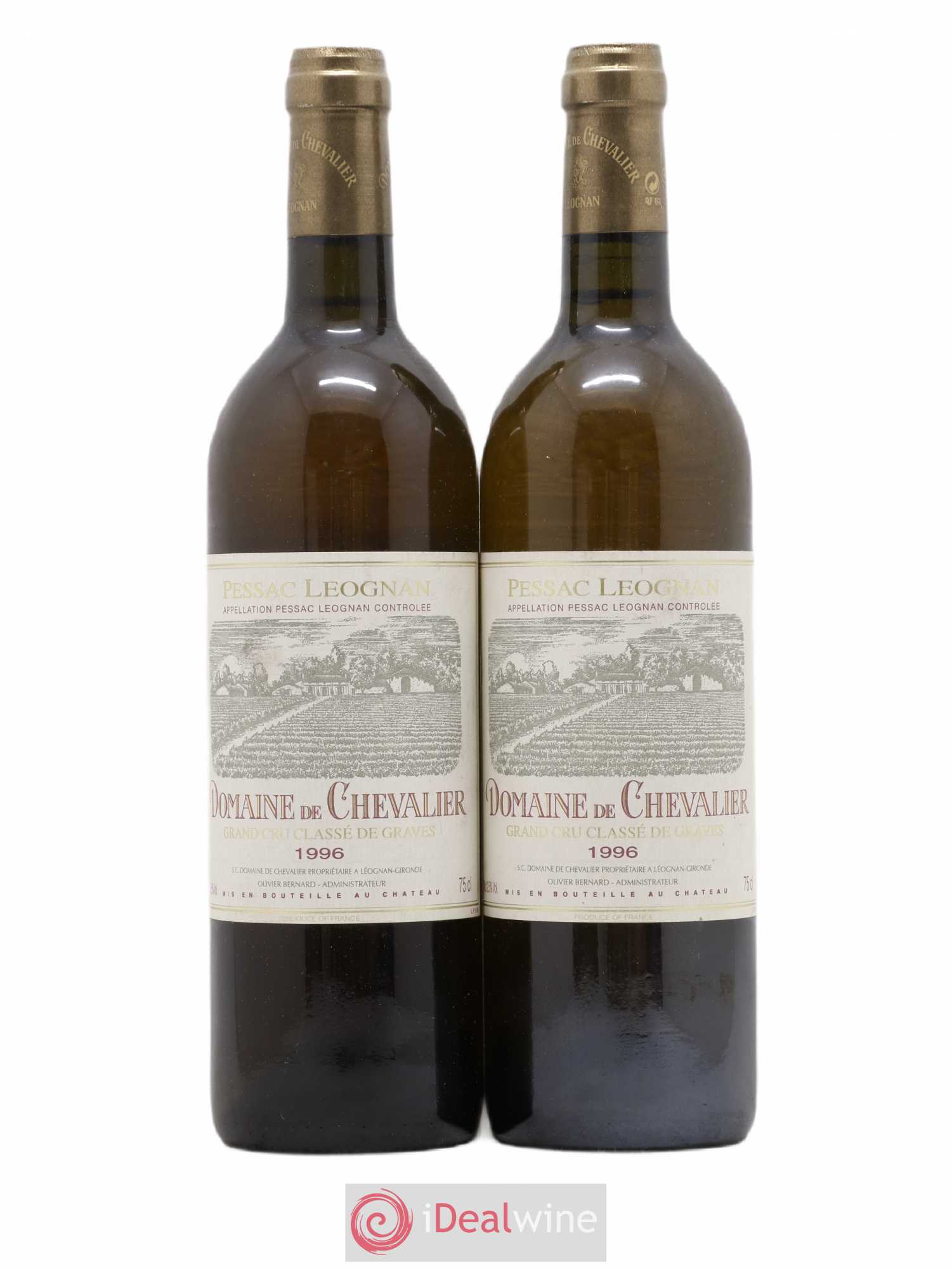 Domaine de Chevalier Cru Classé de Graves 1996 - Lot de 2 bouteilles - 0