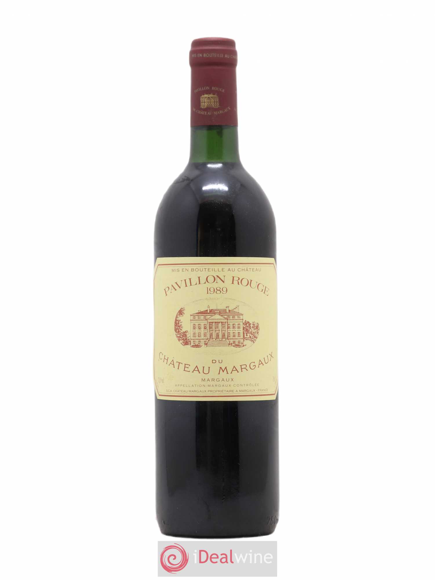 Pavillon Rouge du Château Margaux Second Vin 1989 - Lot de 1 bouteille - 0