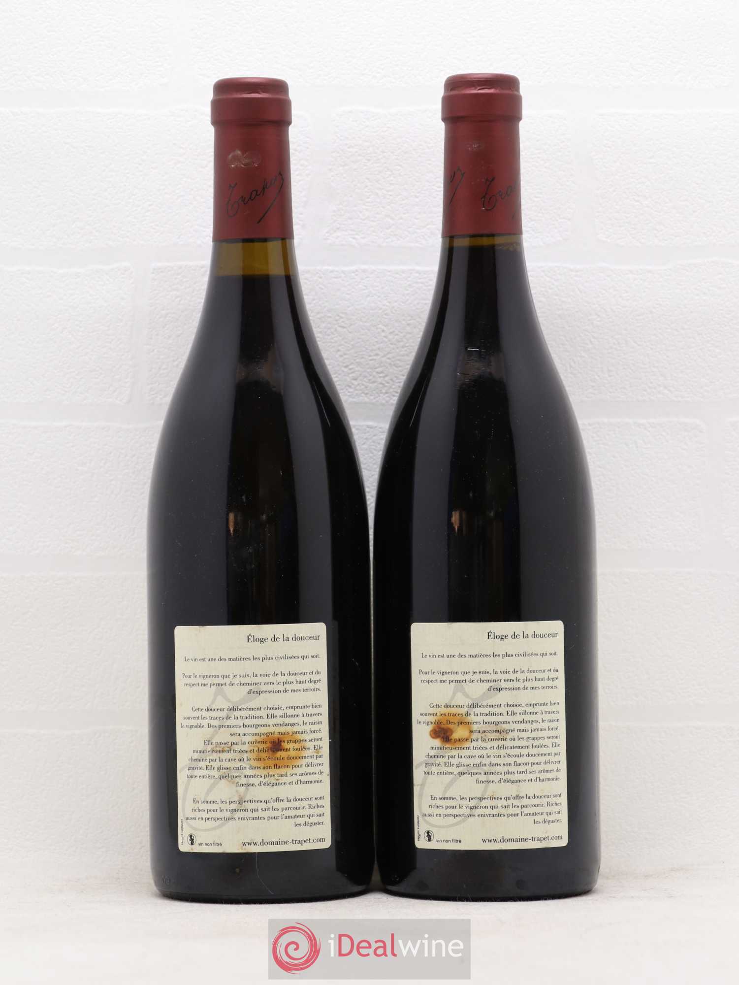 Latricières-Chambertin Grand Cru Domaine Trapet 1998 - Lot de 2 bouteilles - 1