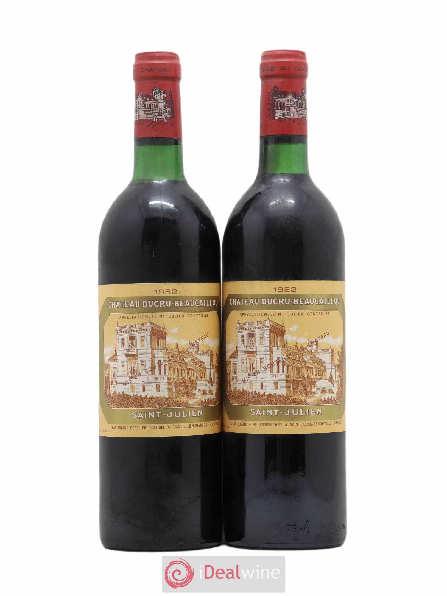 Château Ducru Beaucaillou 2ème Grand Cru Classé 1982 - Lot de 2 bouteilles - 0