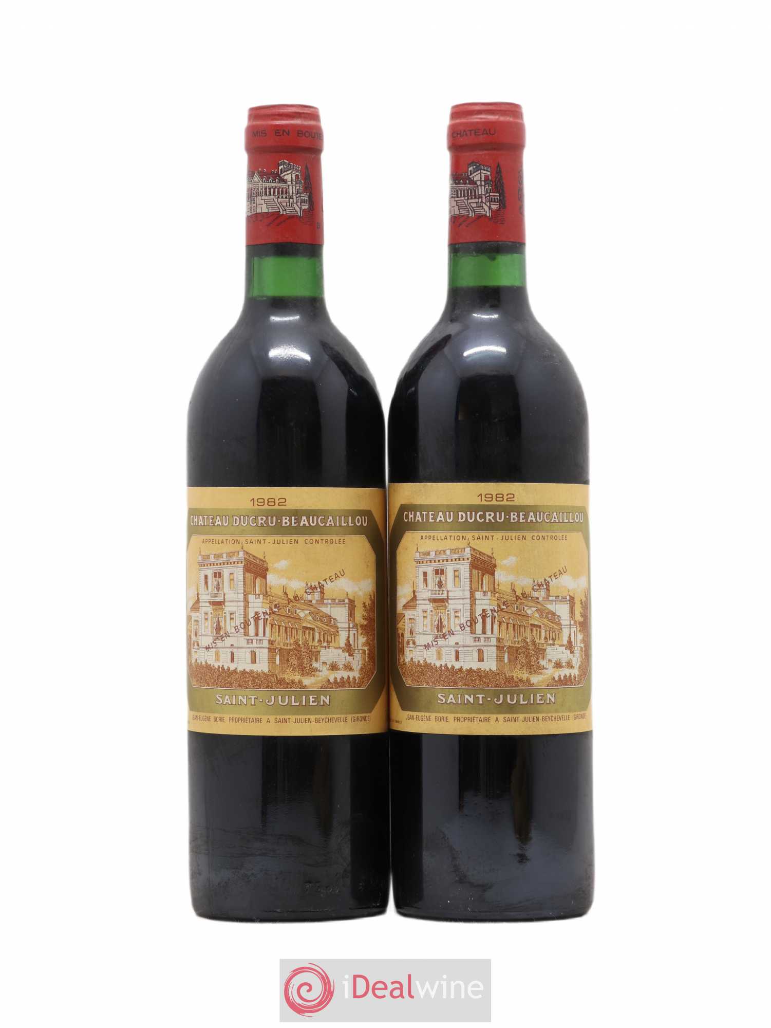 Château Ducru Beaucaillou 2ème Grand Cru Classé 1982 - Lot de 2 bouteilles - 0