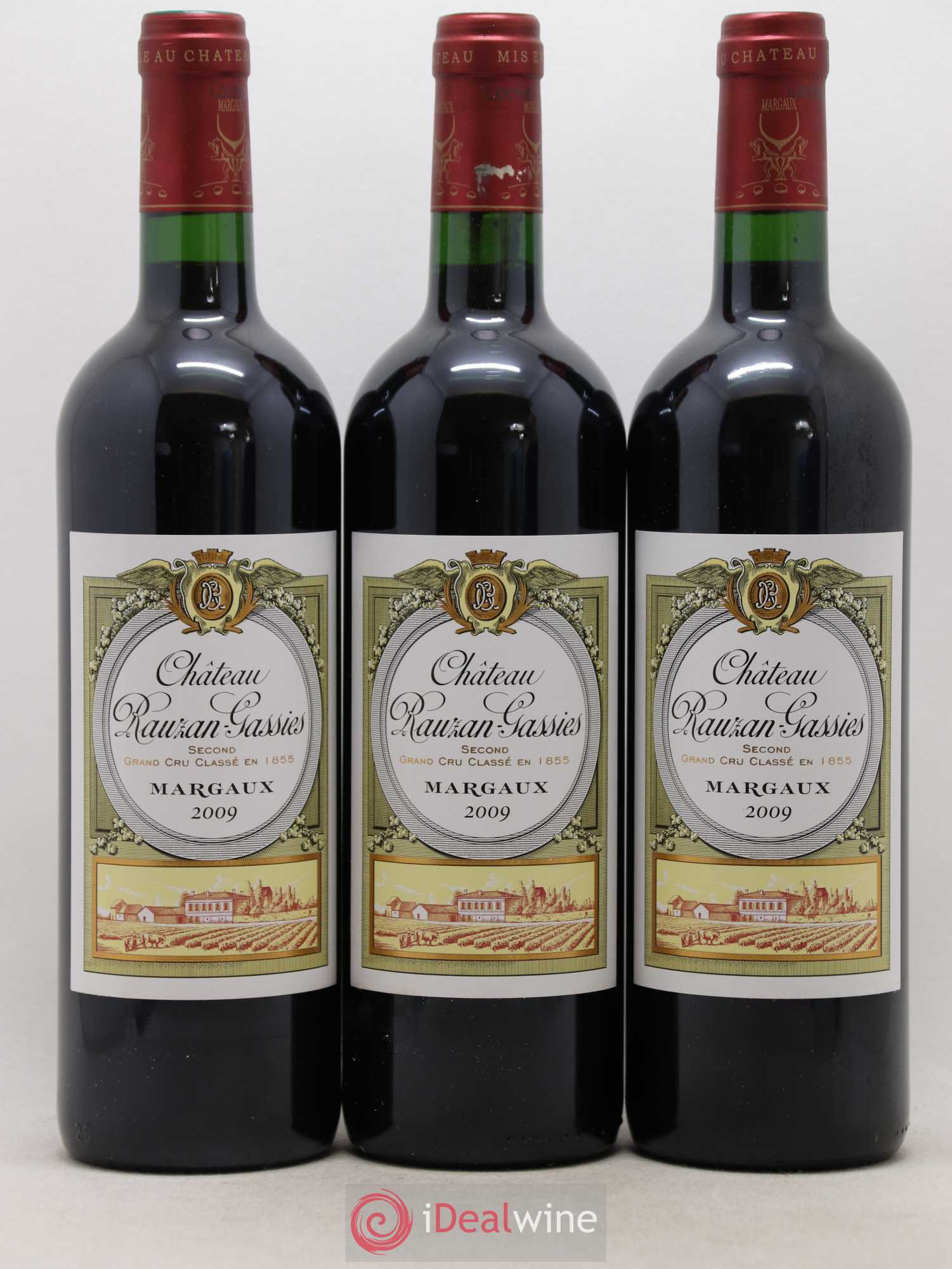 Château Rauzan-Gassies 2ème Grand Cru Classé 2009 - Lot de 6 bouteilles - 1