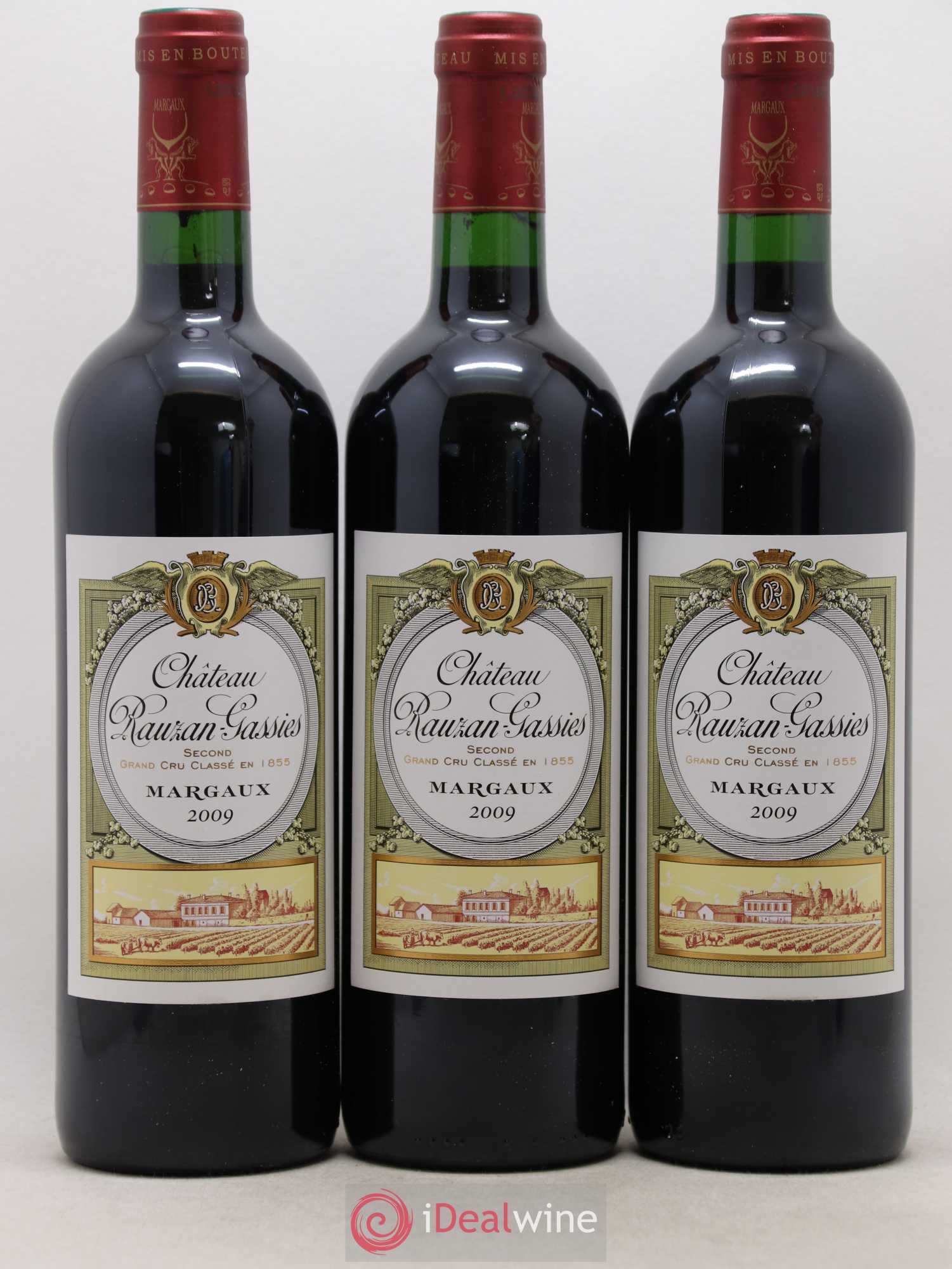 Château Rauzan-Gassies 2ème Grand Cru Classé 2009 - Lot de 6 bouteilles - 2