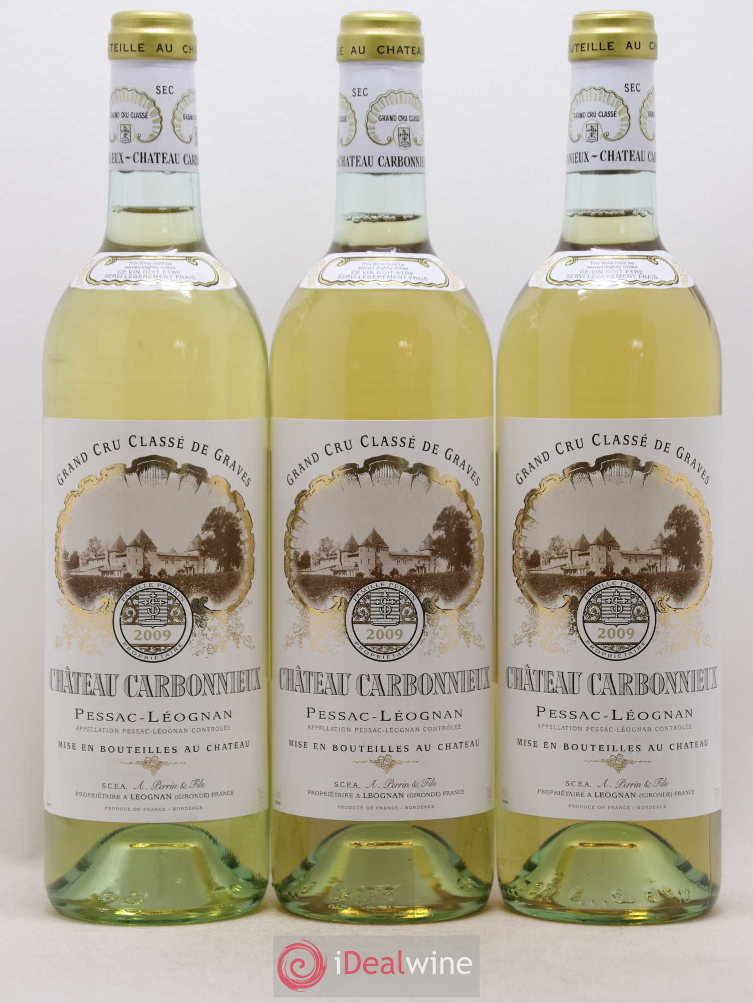 Château Carbonnieux Cru Classé de Graves 2009 - Lot de 6 bouteilles - 2