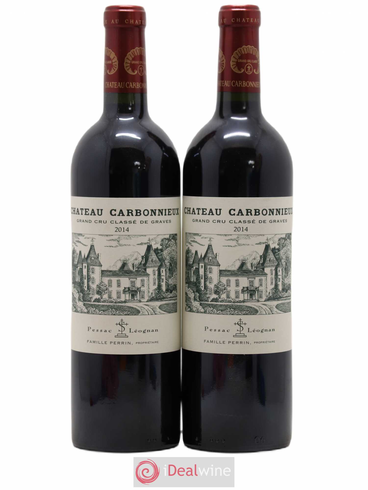 Château Carbonnieux Cru Classé de Graves 2014 - Lot de 2 bouteilles - 0