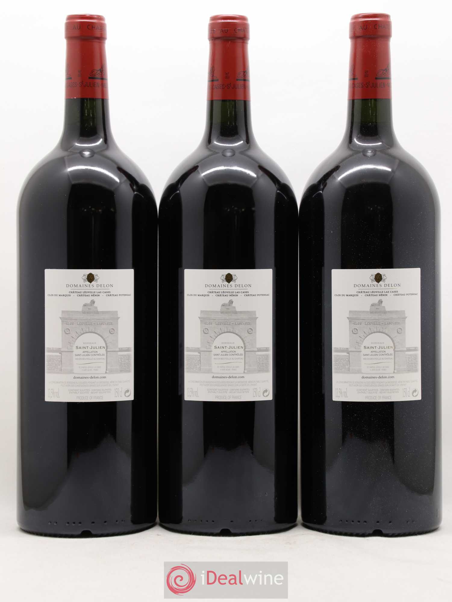 Château Léoville Las Cases 2ème Grand Cru Classé 2016 - Lot de 3 magnums - 1