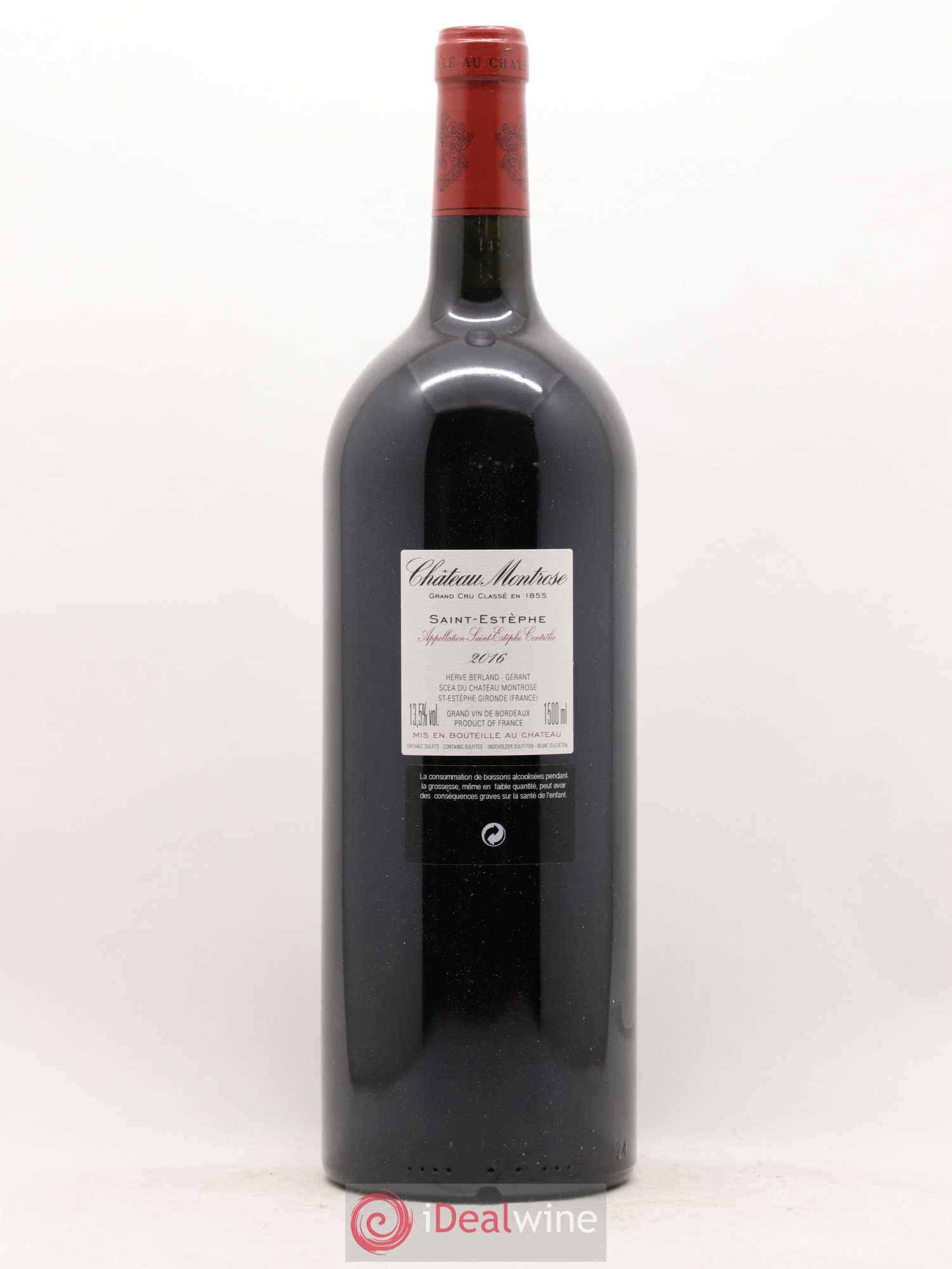 Château Montrose 2ème Grand Cru Classé 2016 - Lot de 1 magnum - 1