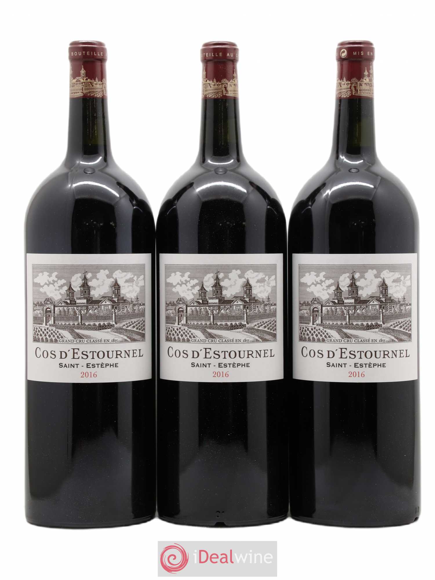 Cos d'Estournel 2ème Grand Cru Classé 2016 - Lot de 3 magnums - 0