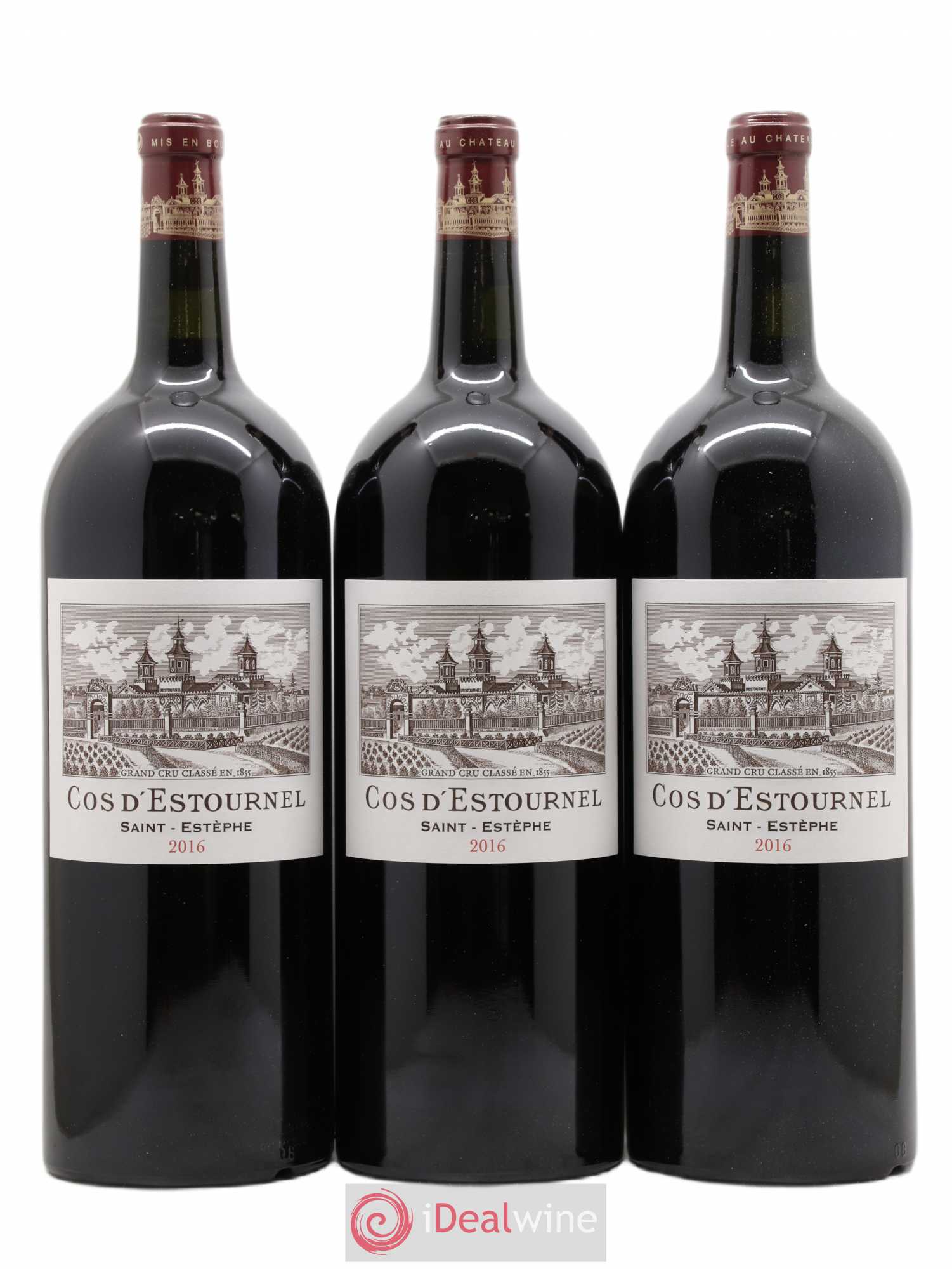 Cos d'Estournel 2ème Grand Cru Classé 2016 - Lot de 3 magnums - 0