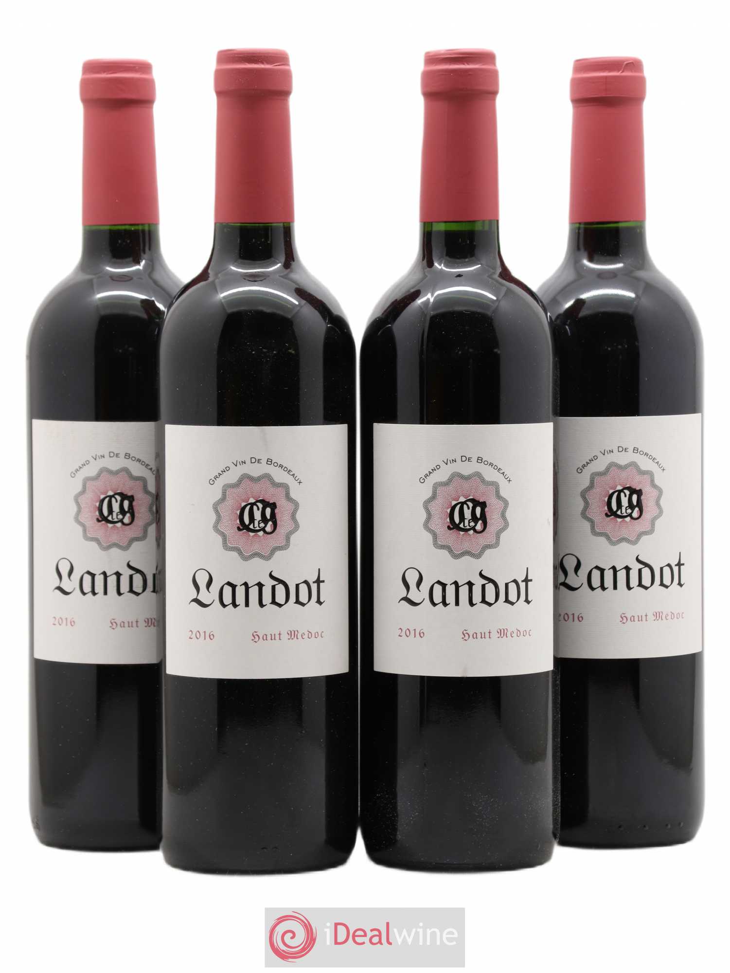 Haut Médoc Chateau Landot 2016 - Posten von 4 Flaschen - 0