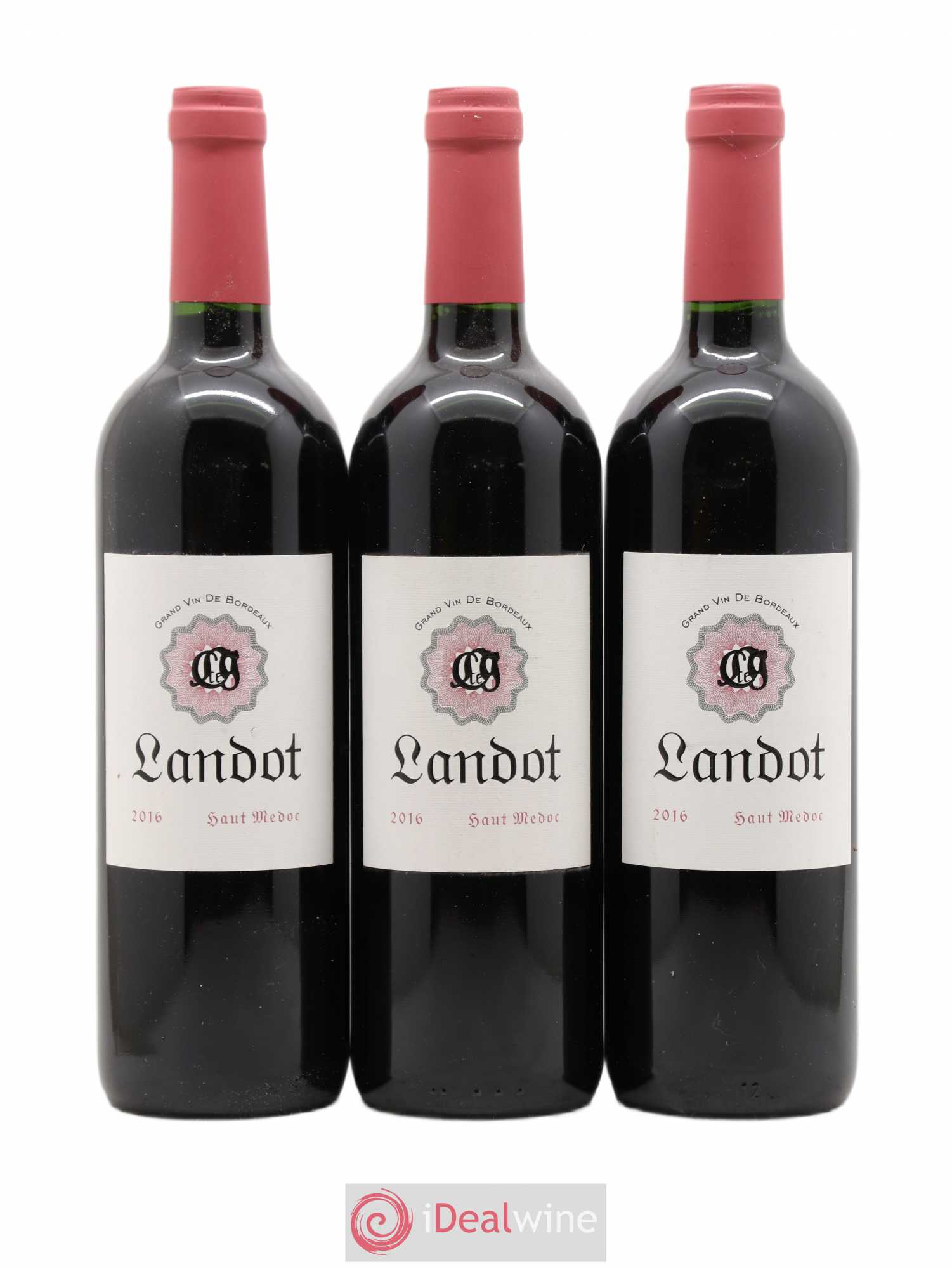 Haut Médoc Chateau Landot 2016 - Posten von 3 Flaschen - 0
