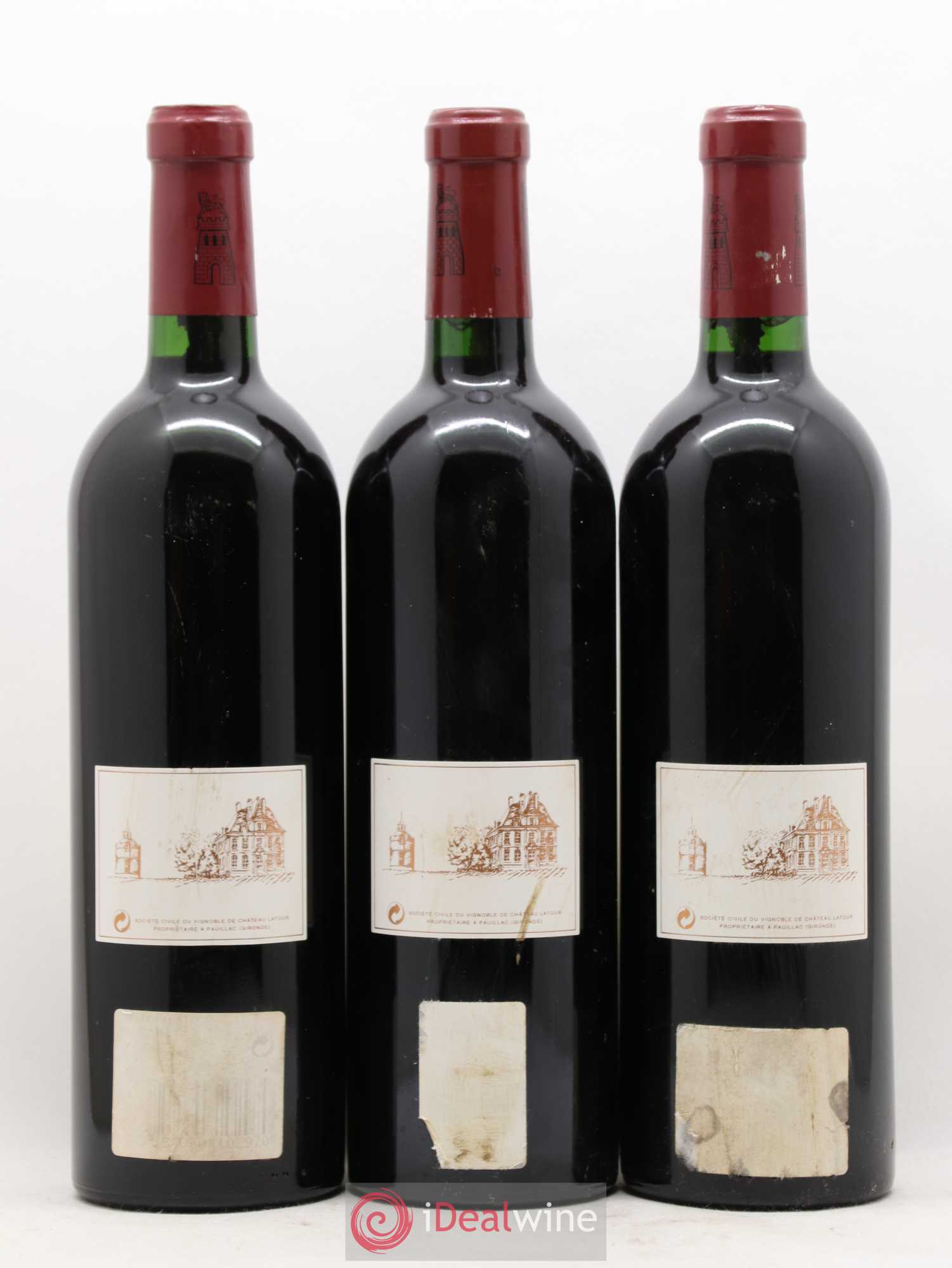 Château Latour 1er Grand Cru Classé 1997 - Lot de 3 bouteilles - 1