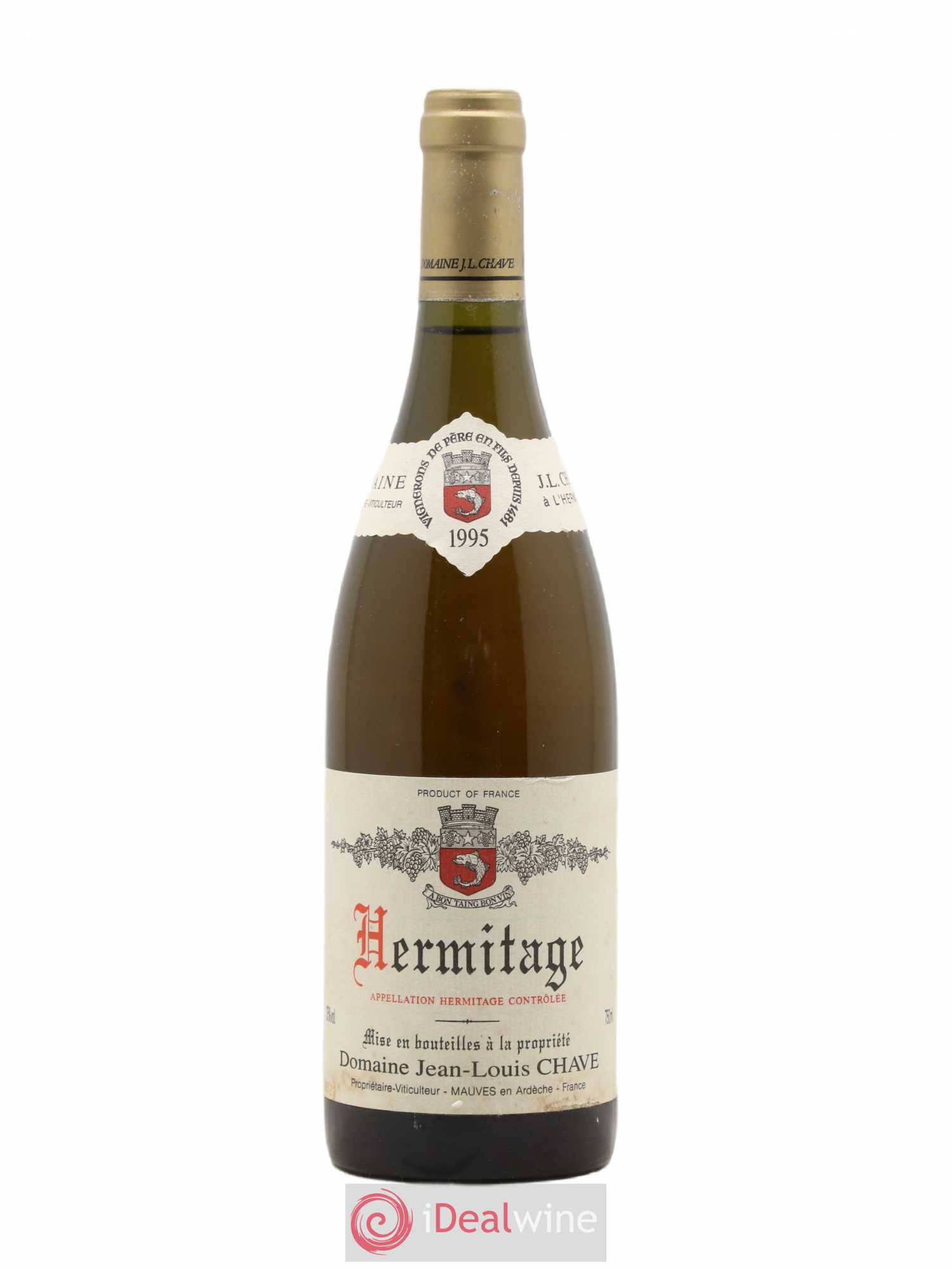 Hermitage Jean-Louis Chave 1995 - Lot de 1 bouteille - 0