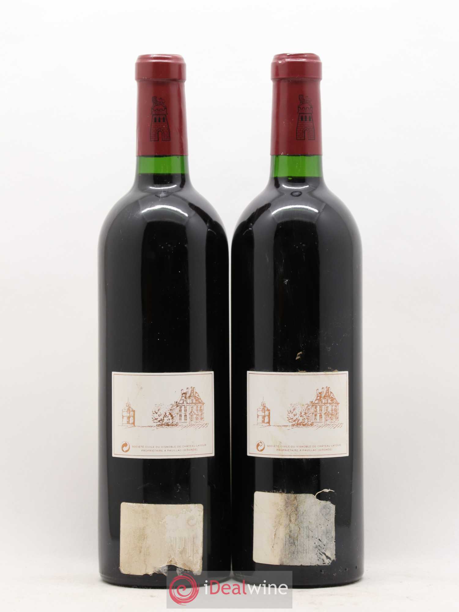 Château Latour 1er Grand Cru Classé 1997 - Lot de 2 bouteilles - 1