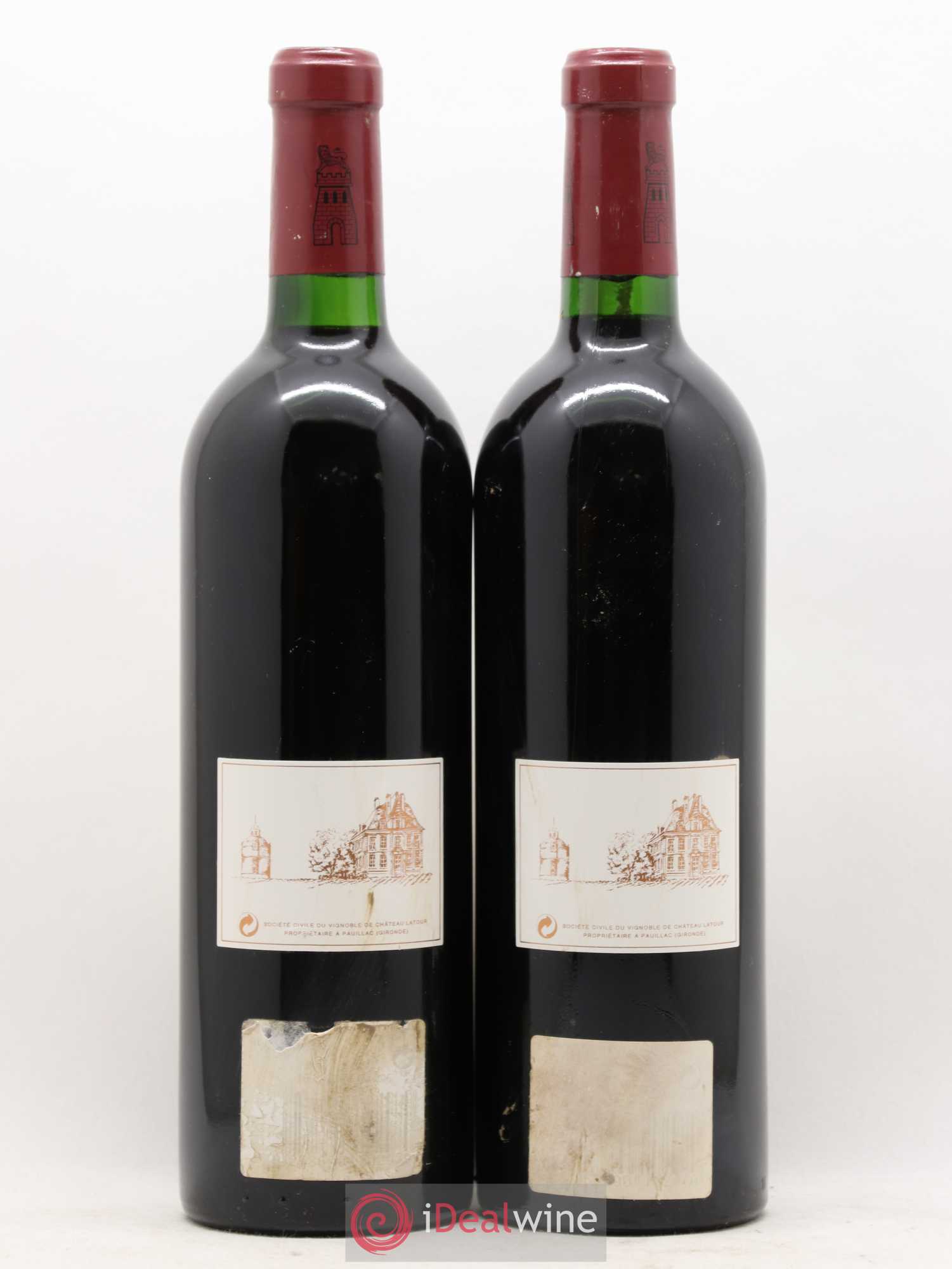 Château Latour 1er Grand Cru Classé 1997 - Lot de 2 bouteilles - 1
