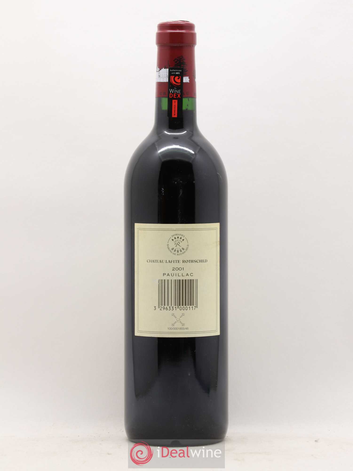 Château Lafite Rothschild 1er Grand Cru Classé 2001 - Lot de 1 bouteille - 1