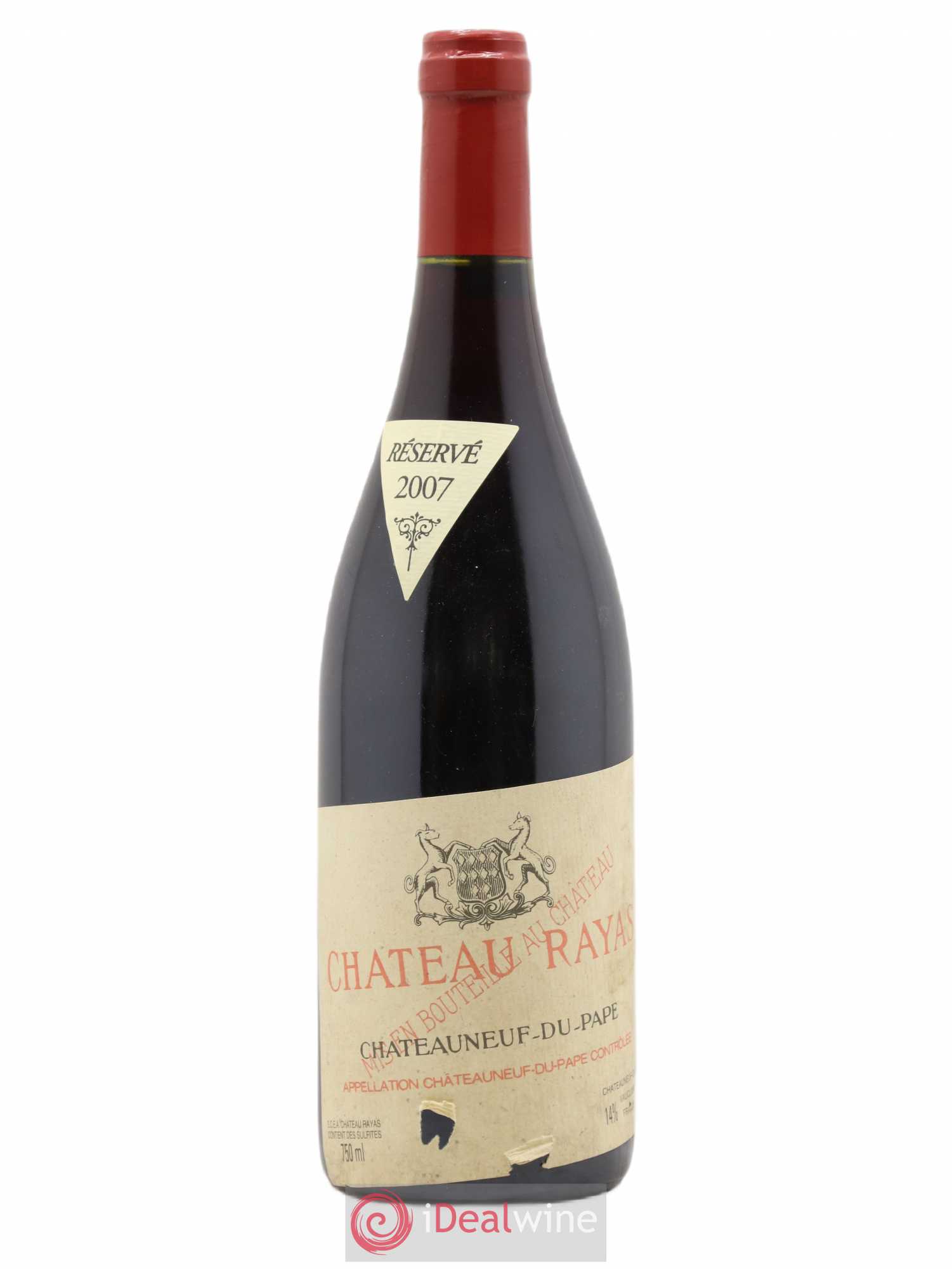Châteauneuf-du-Pape Château Rayas Emmanuel Reynaud 2007 - Lot de 1 bouteille - 0