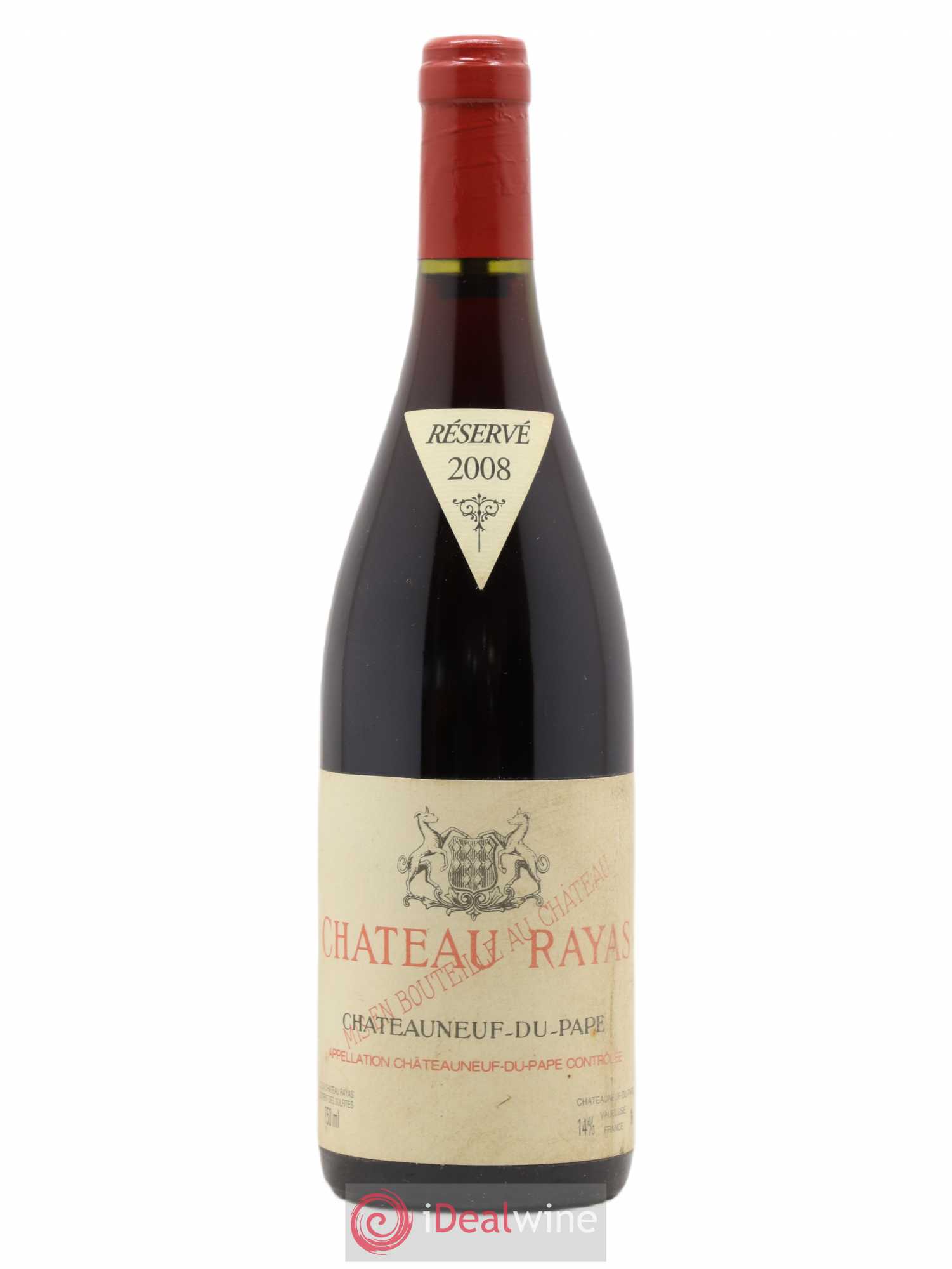 Châteauneuf-du-Pape Château Rayas Emmanuel Reynaud 2008 - Lot de 1 bouteille - 0