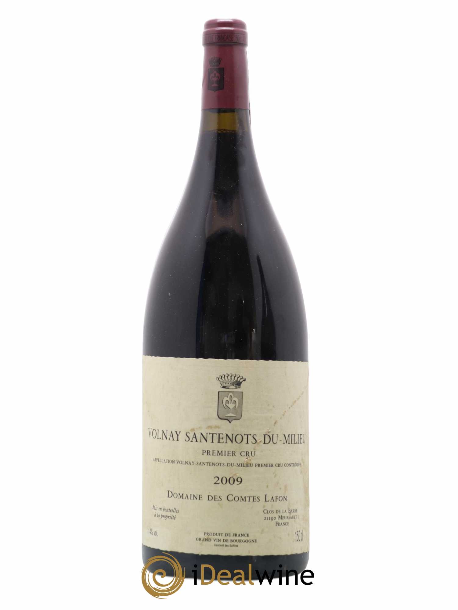 Volnay 1er Cru Santenots du Milieu Comtes Lafon (Domaine des) 2009 - Lot de 1 magnum - 0