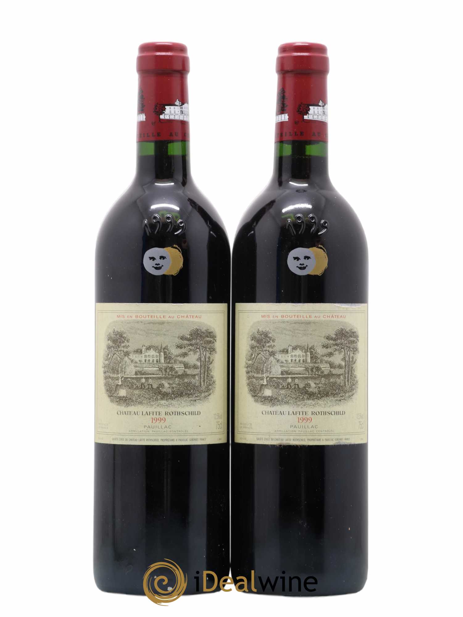 Château Lafite Rothschild 1er Grand Cru Classé 1999 - Lot de 2 bouteilles - 0