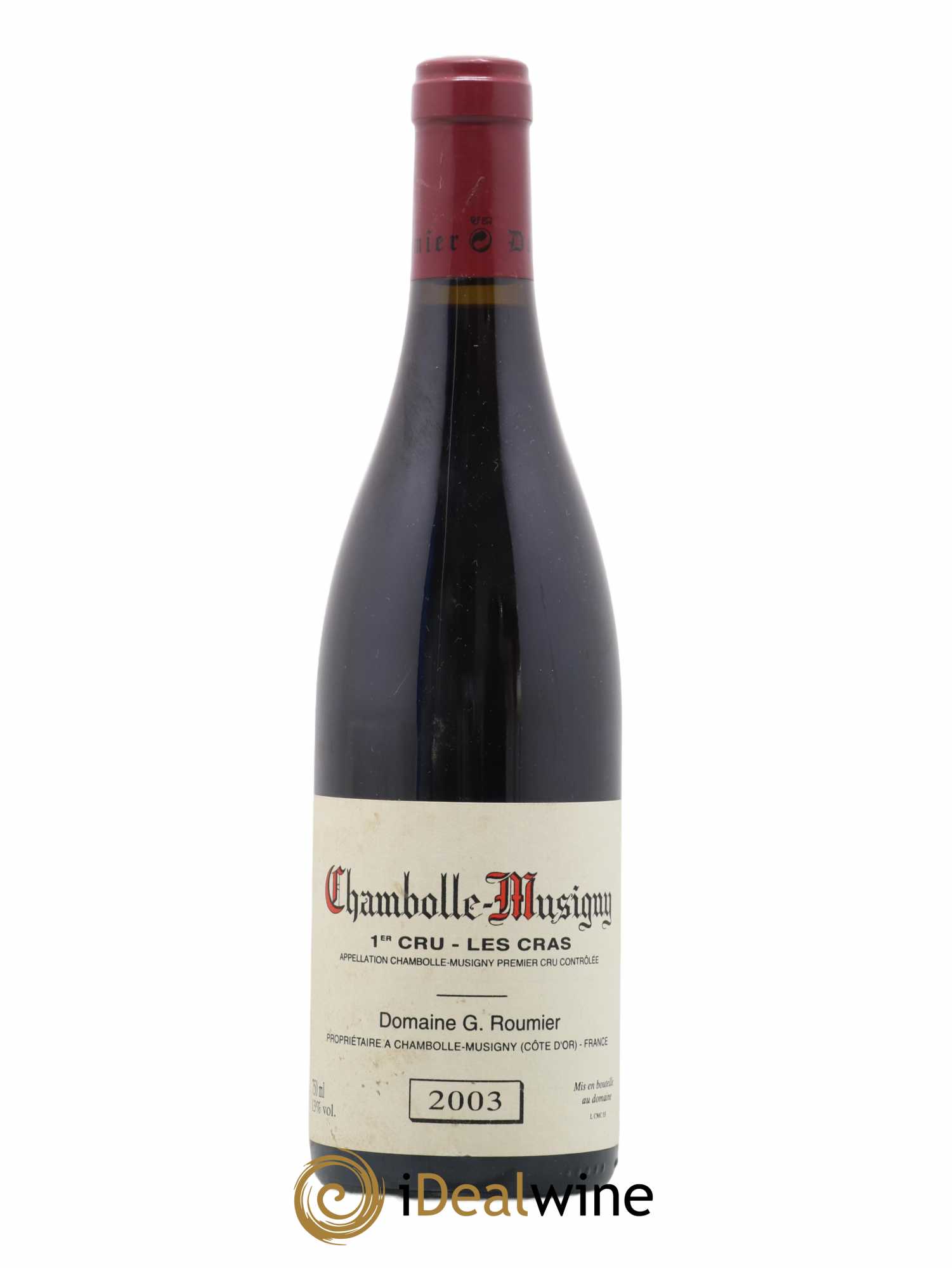 Chambolle-Musigny 1er Cru Les Cras Georges Roumier (Domaine) 2003 - Lot de 1 bouteille - 0