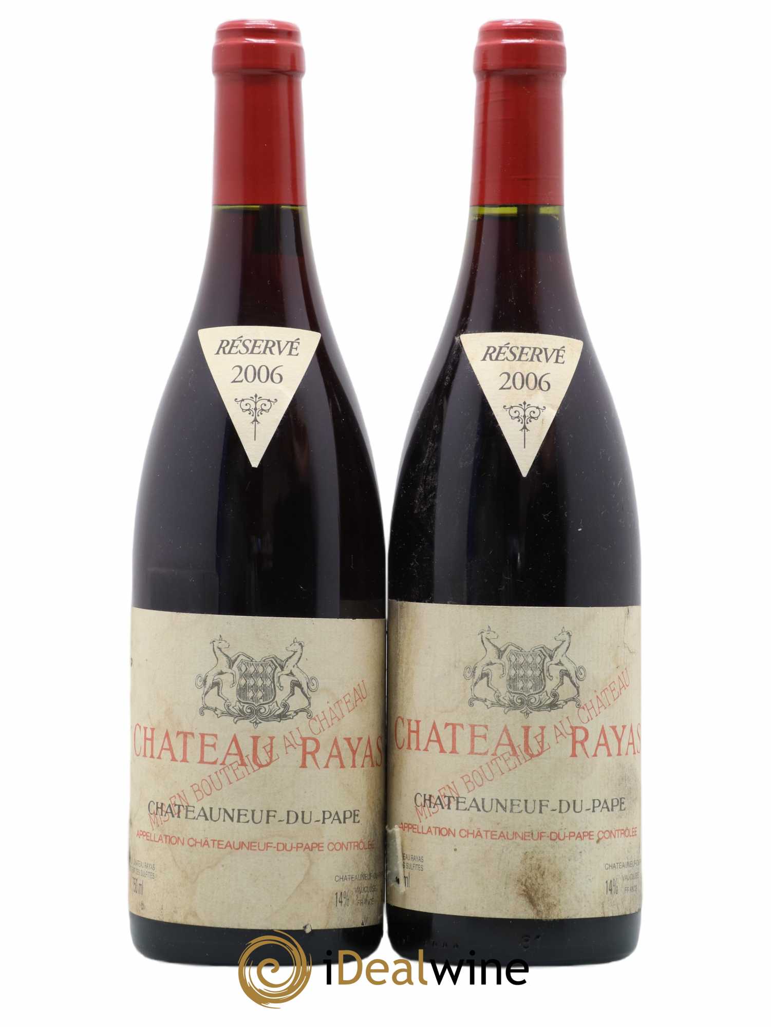Châteauneuf-du-Pape Château Rayas Emmanuel Reynaud 2006 - Lot de 2 bouteilles - 0
