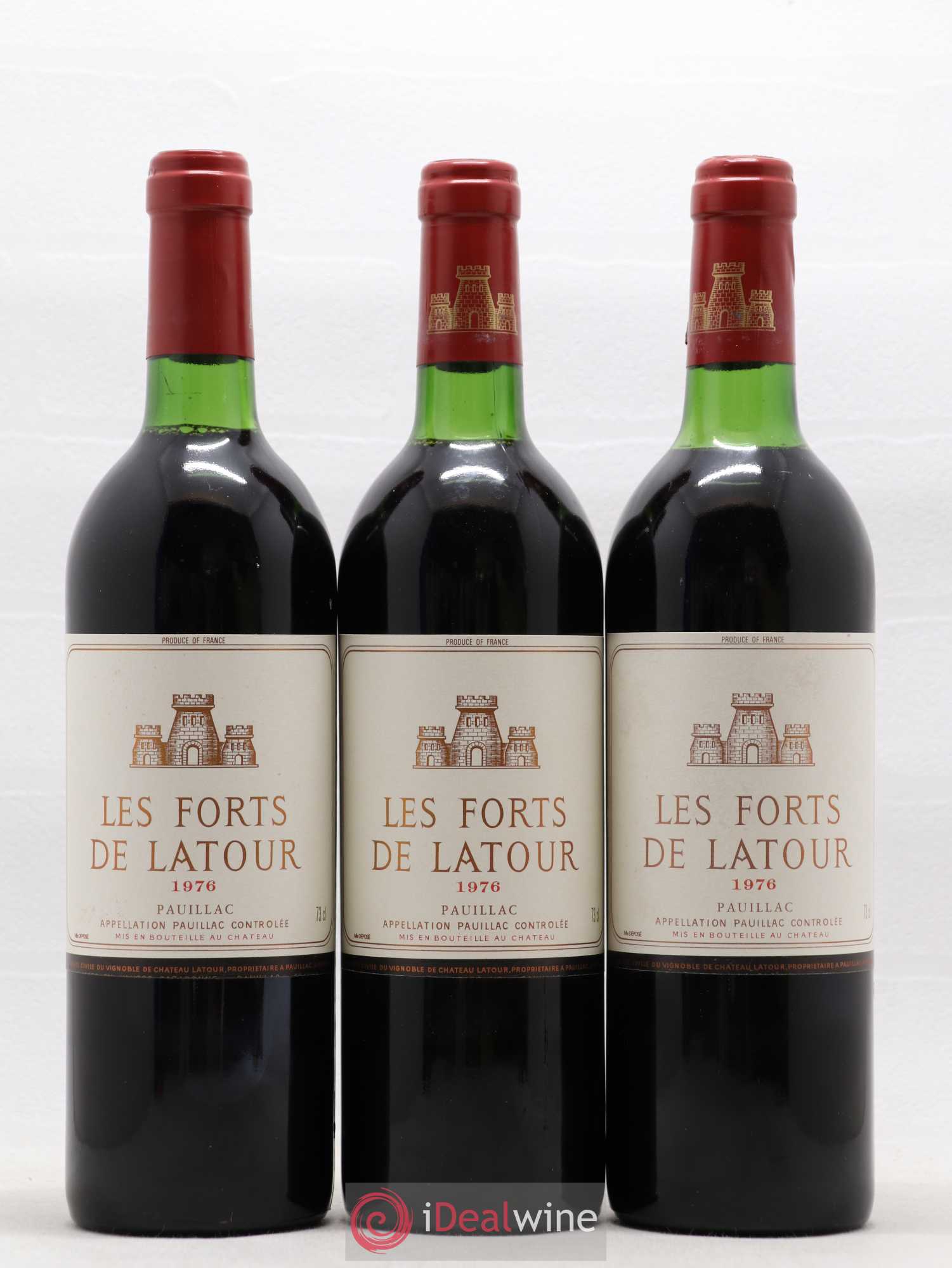 Les Forts de Latour Second Vin 1976 - Lot de 12 bouteilles - 1
