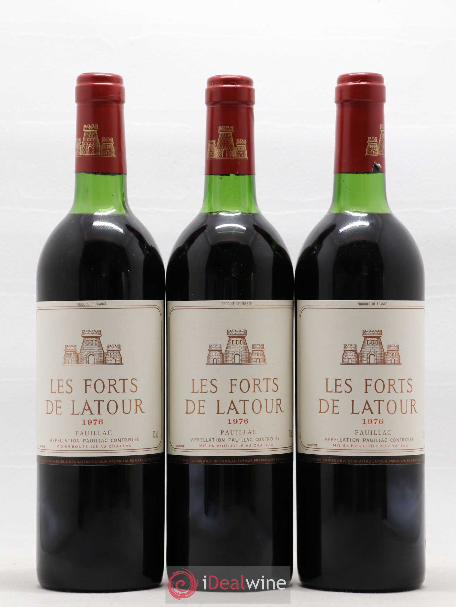 Les Forts de Latour Second Vin 1976 - Lot de 12 bouteilles - 3