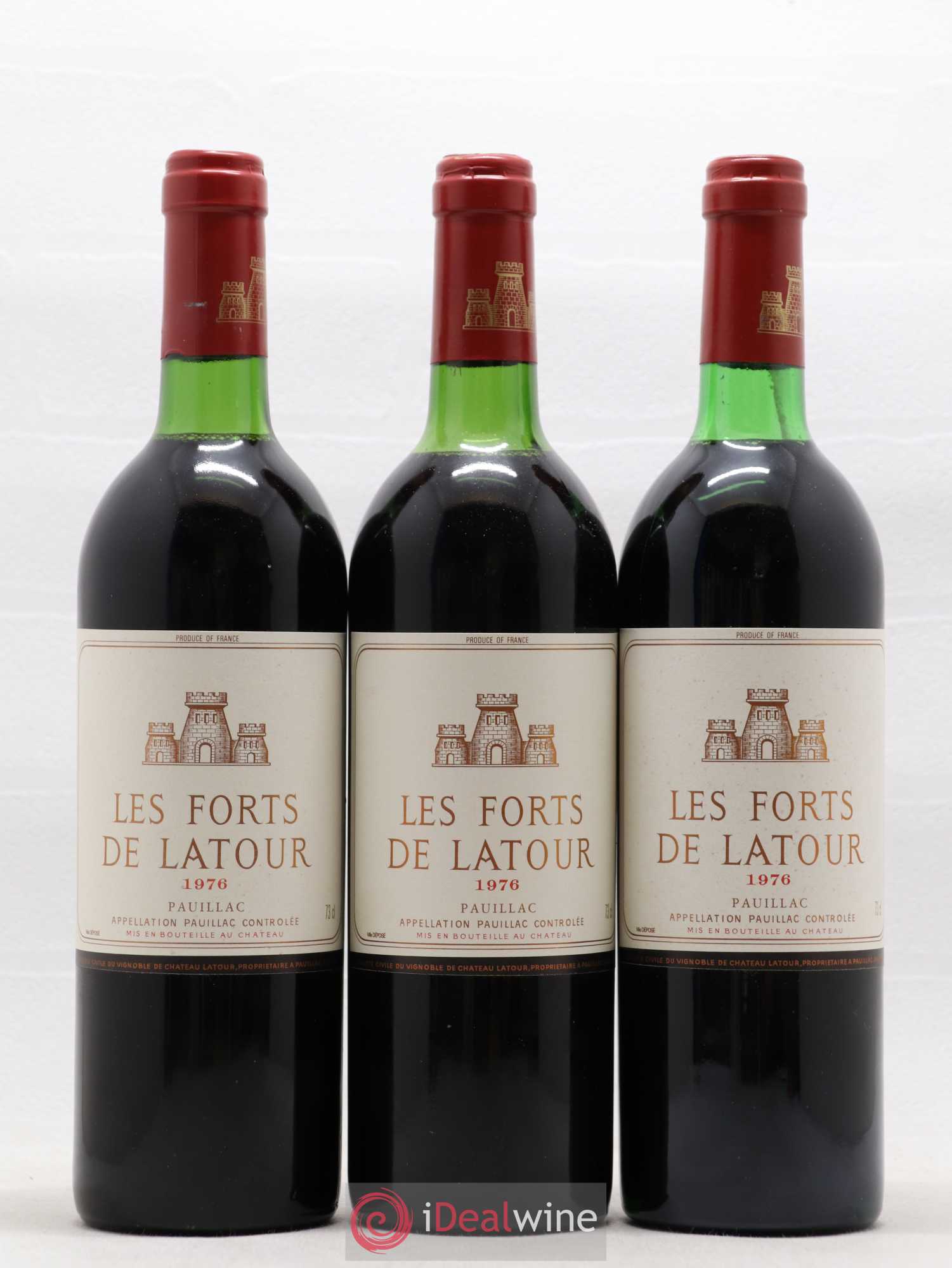 Les Forts de Latour Second Vin 1976 - Lot de 12 bouteilles - 4