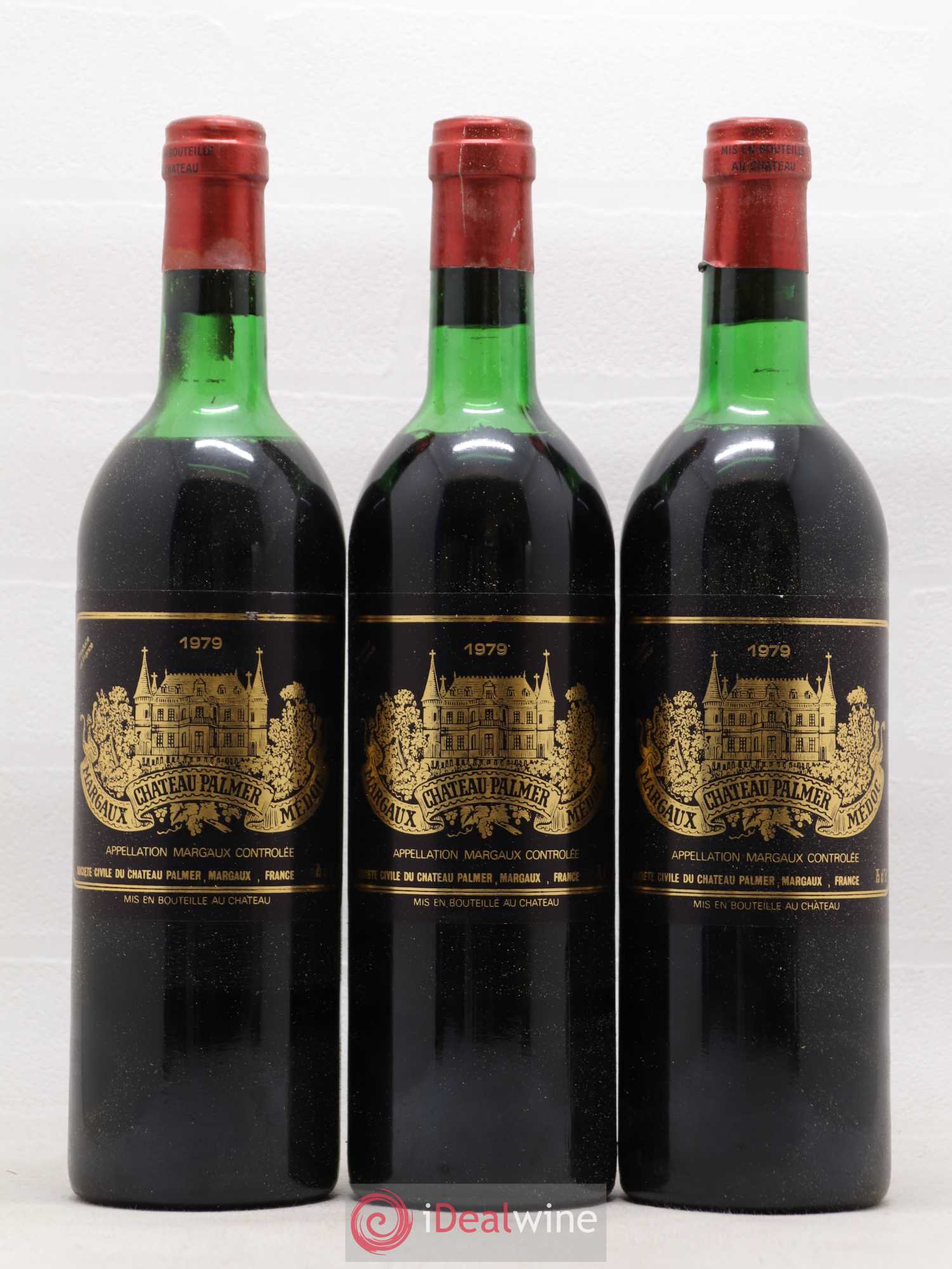 Château Palmer 3ème Grand Cru Classé 1979 - Lot de 6 bouteilles - 2