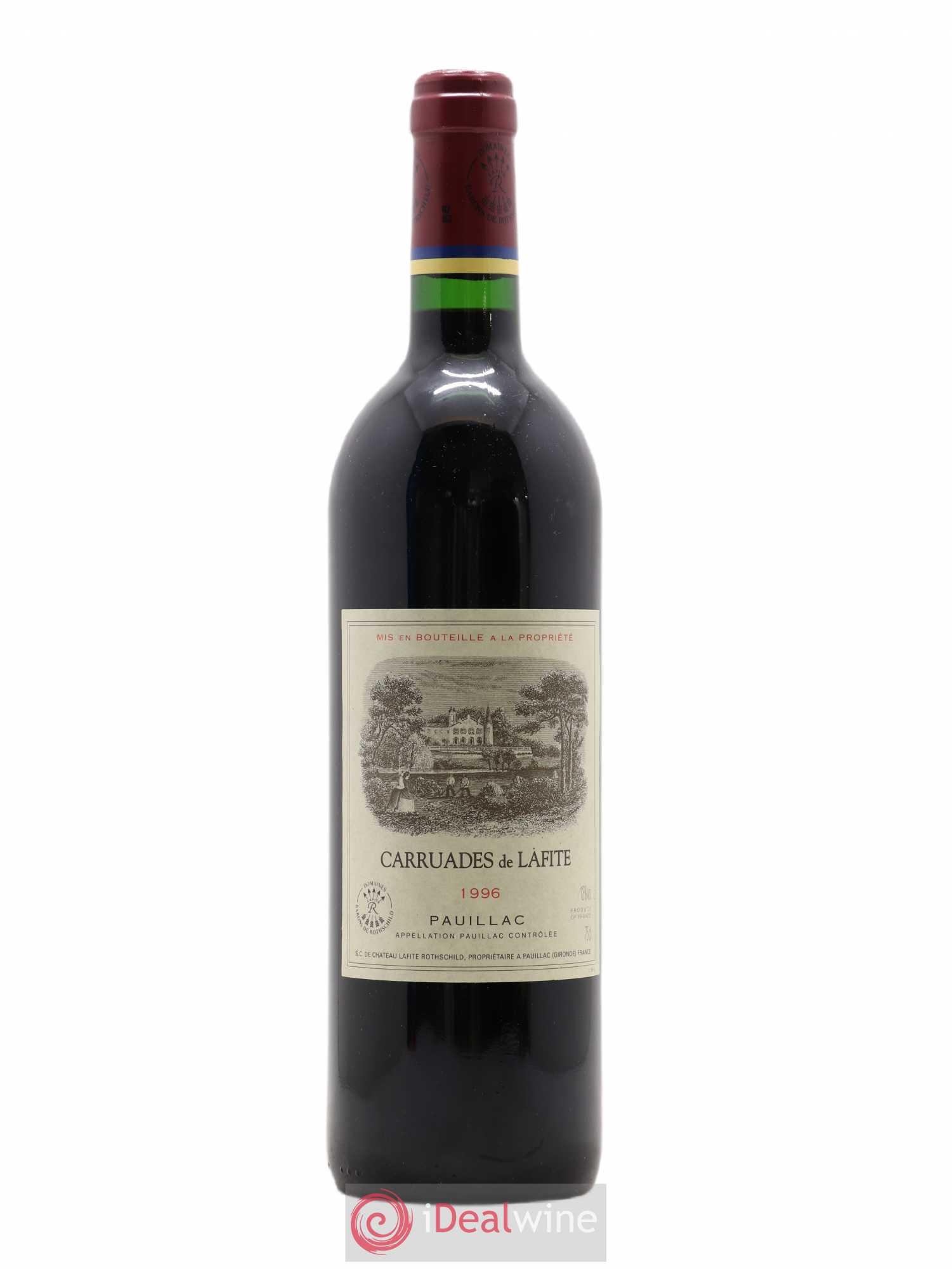 Carruades de Lafite Rothschild Second Vin 1996 - Lot de 1 bouteille - 0