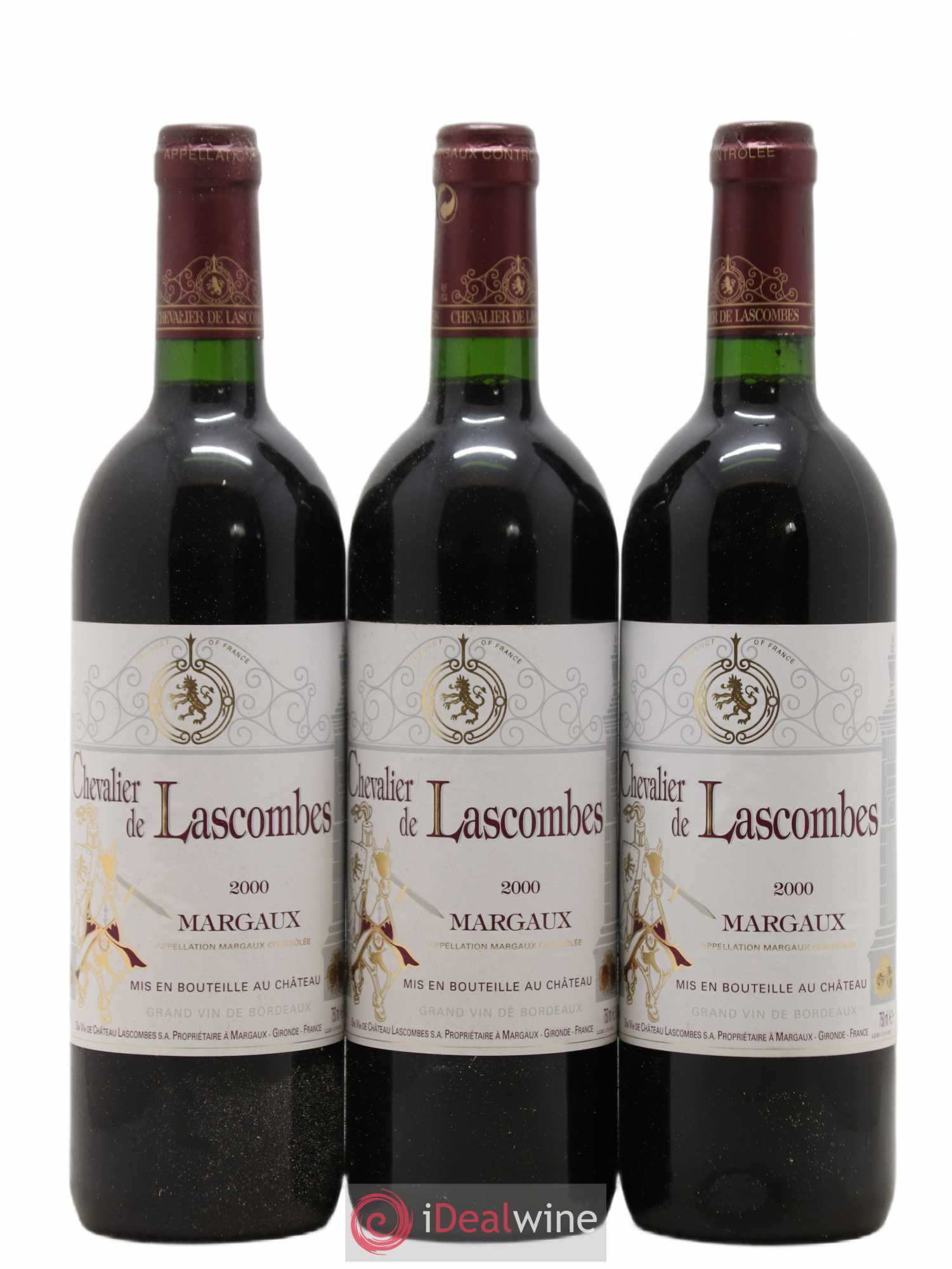 Chevalier de Lascombes Second Vin 2000 - Lot de 12 bouteilles - 1