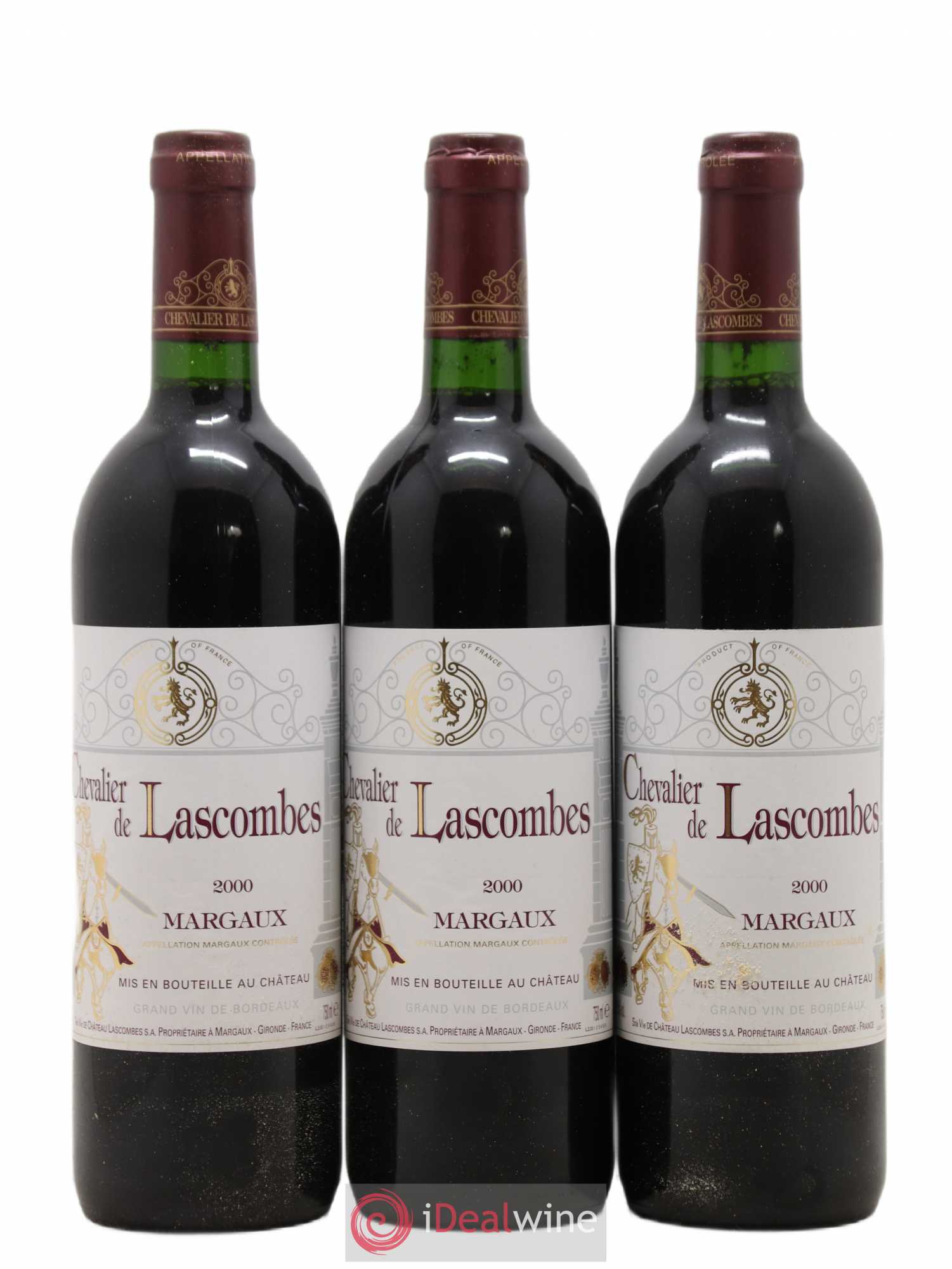Chevalier de Lascombes Second Vin 2000 - Lot de 12 bouteilles - 2
