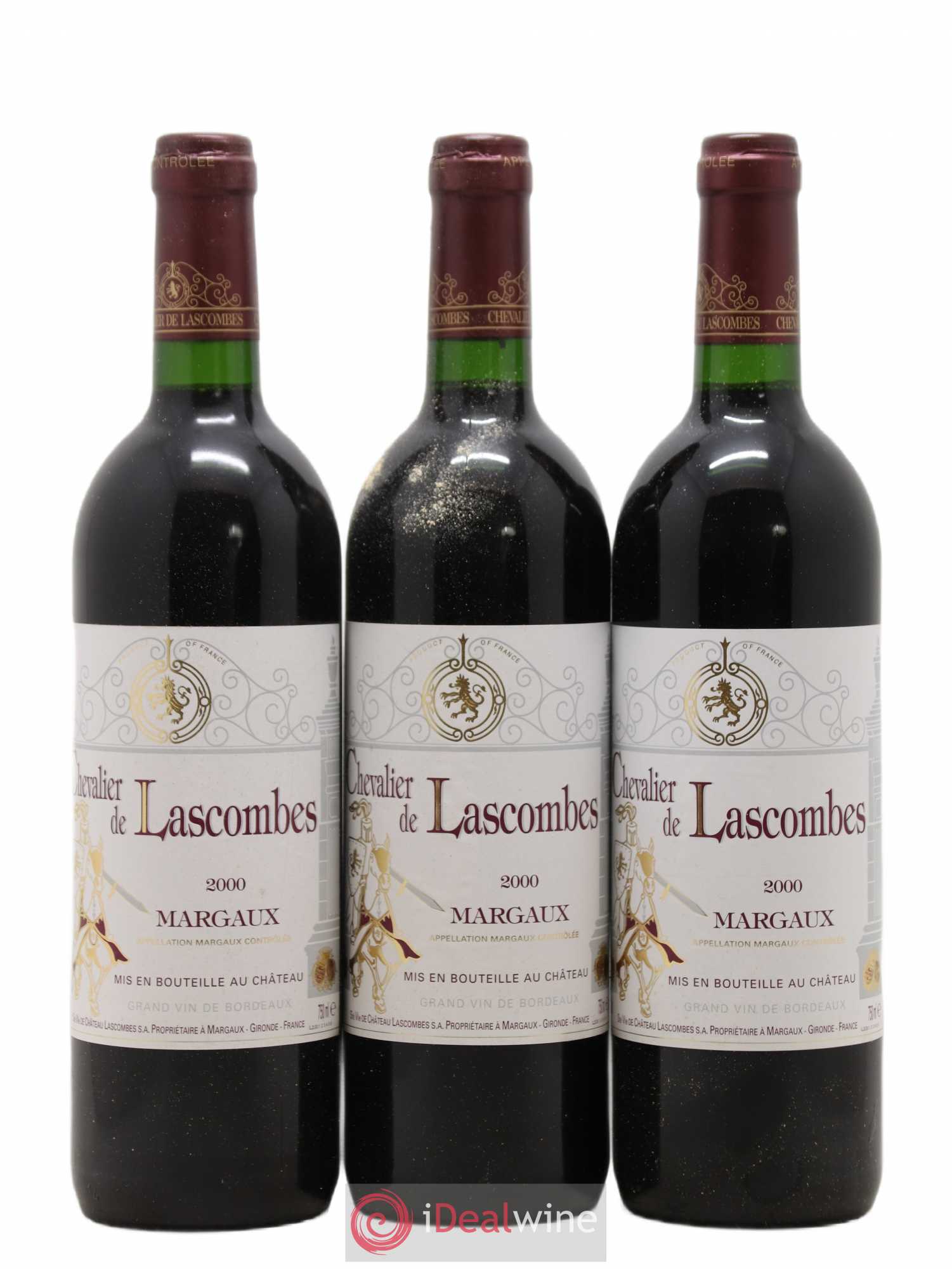 Chevalier de Lascombes Second Vin 2000 - Lot de 12 bouteilles - 3