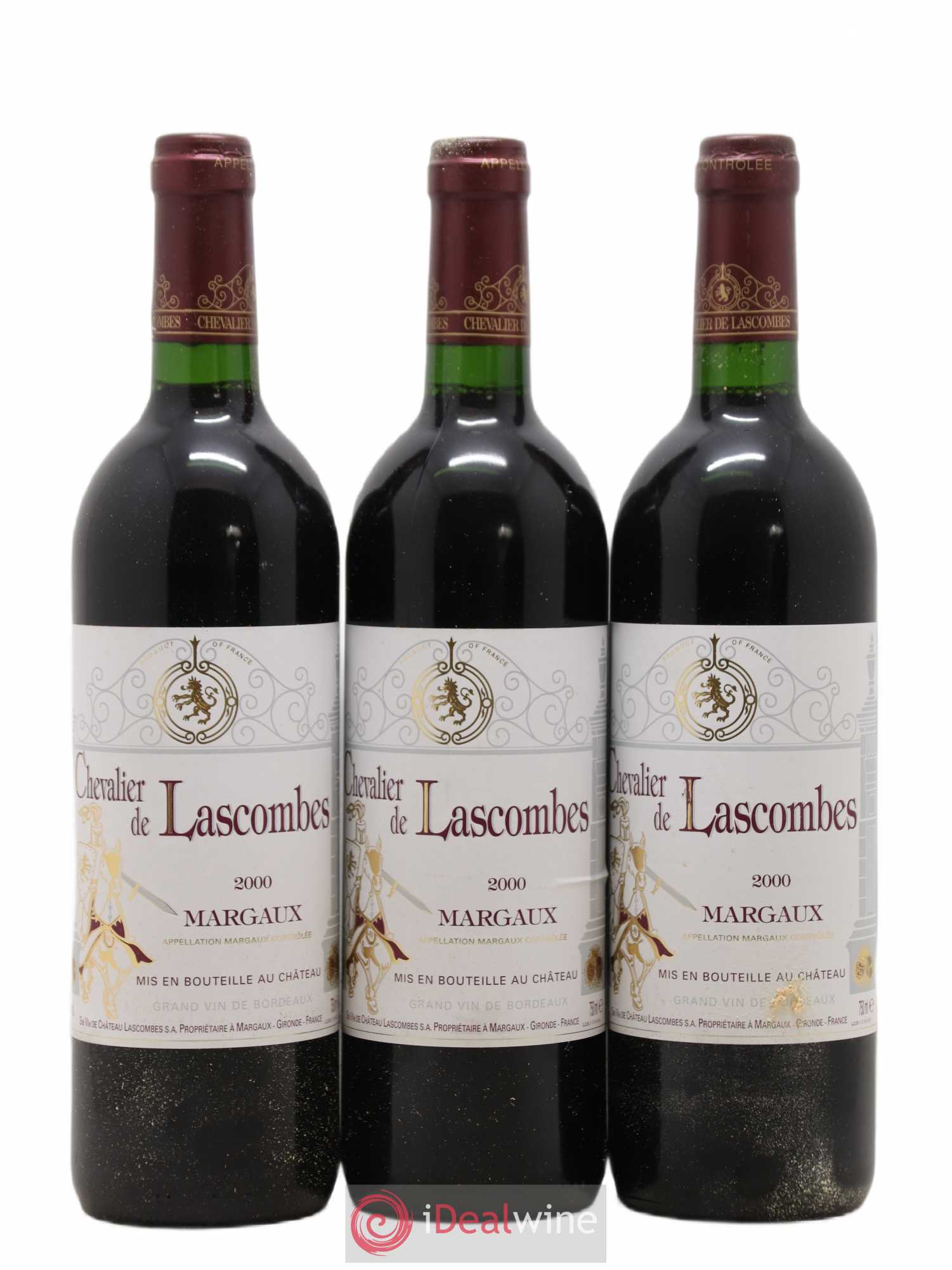 Chevalier de Lascombes Second Vin 2000 - Lot de 12 bouteilles - 4