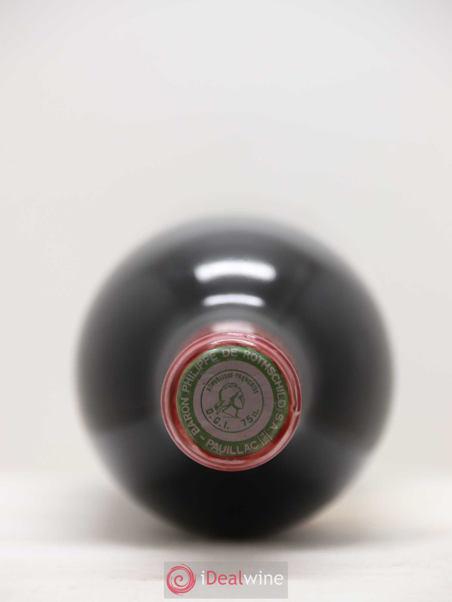 Château Mouton Rothschild 1er Grand Cru Classé 1985 - Lot de 1 bouteille - 1