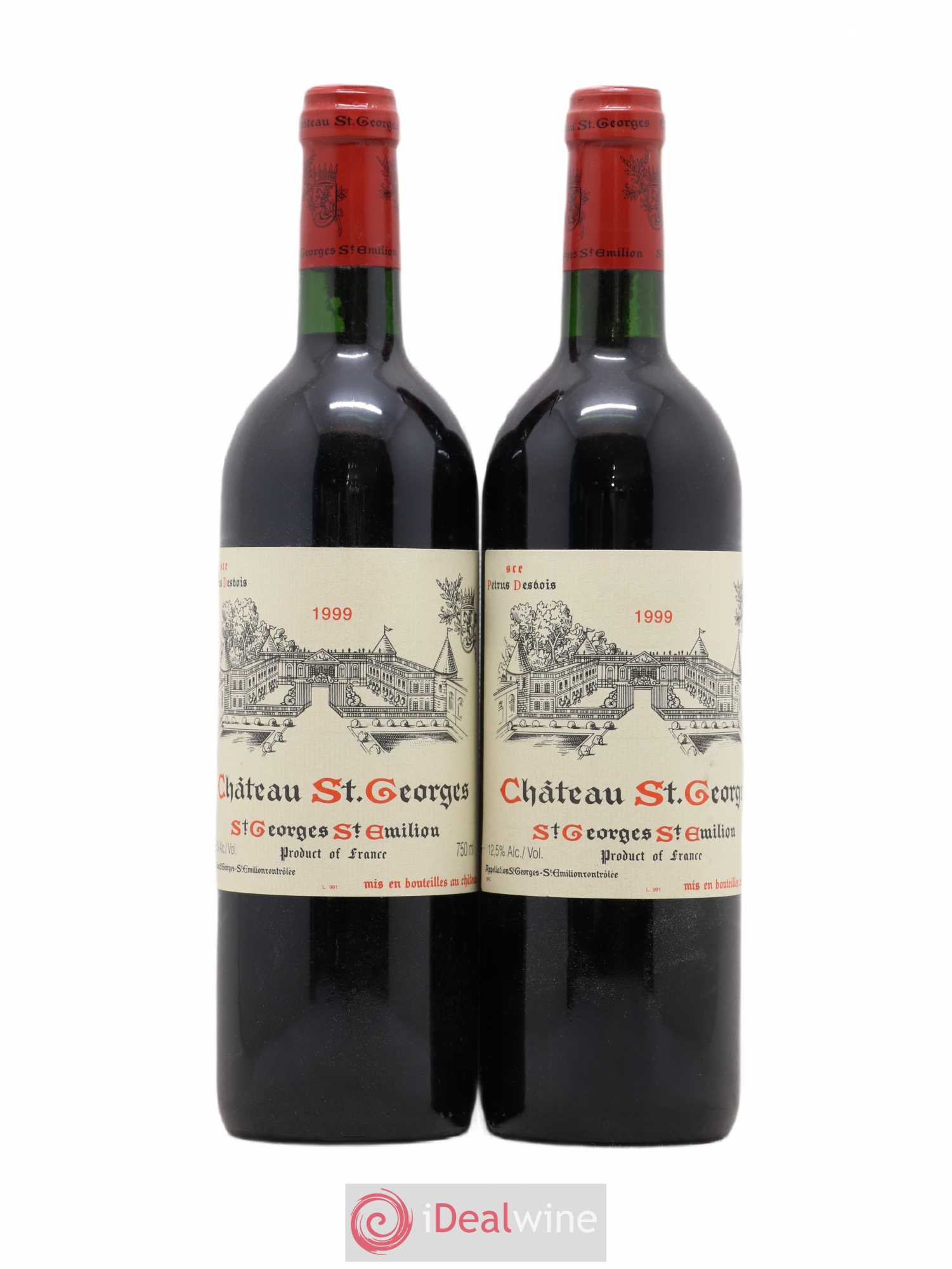 Château Saint-Georges 1999 - Lot de 2 bouteilles - 0