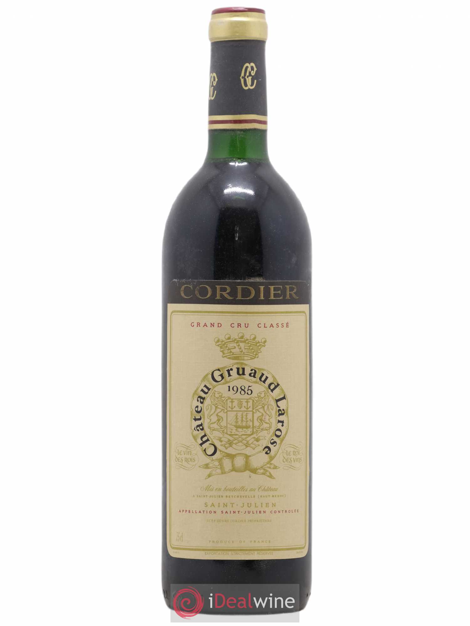 Château Gruaud Larose 2ème Grand Cru Classé 1985 - Lot de 1 bouteille - 0