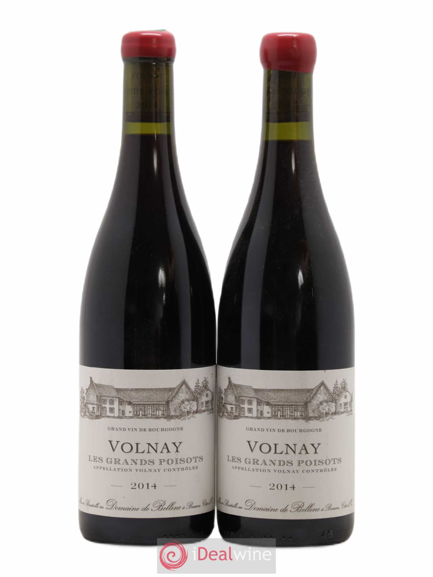 Volnay Les Grands Poisots Domaine de Bellene 2014 - Posten von 2 Flaschen - 0