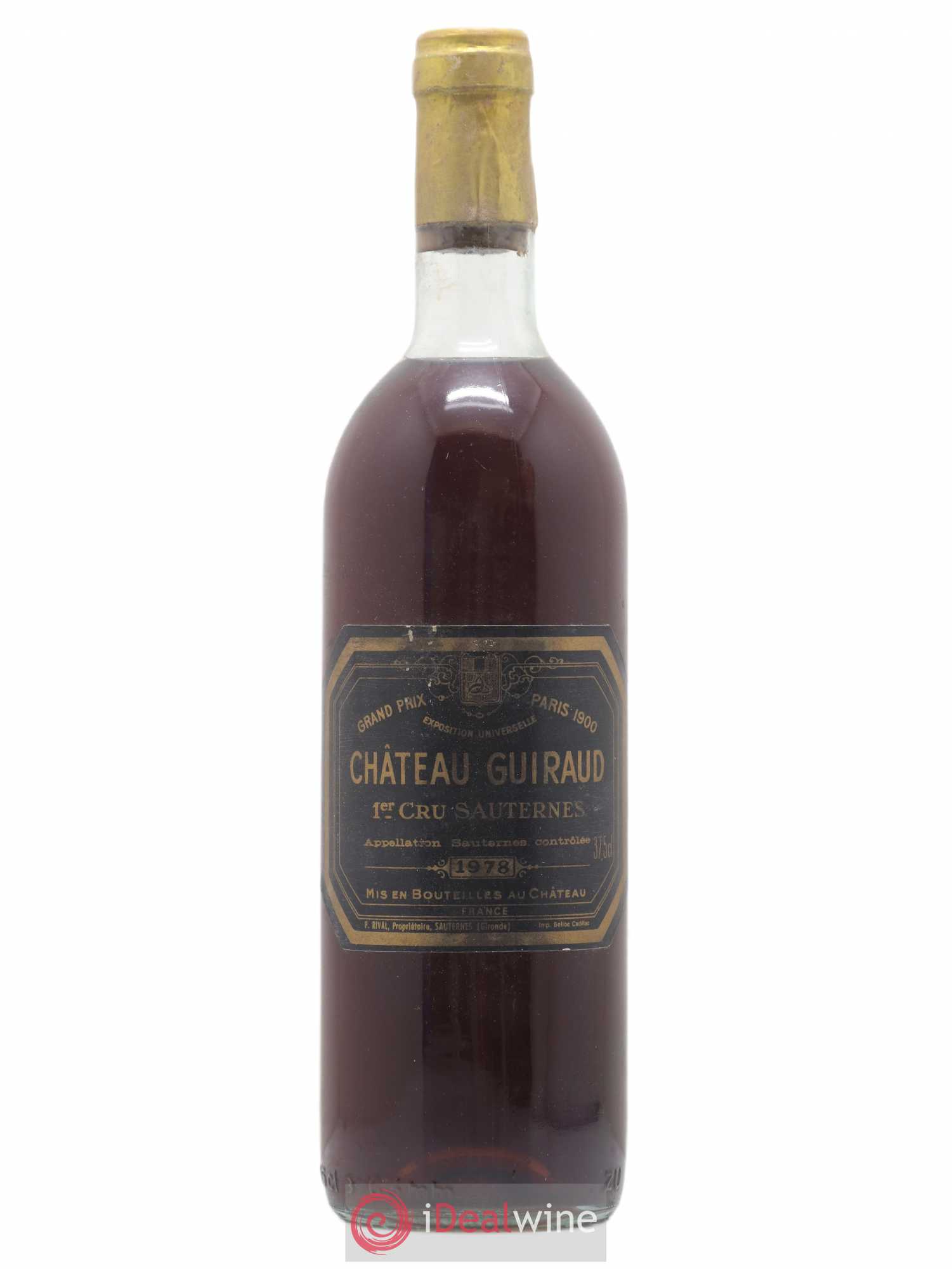 Château Guiraud 1er Grand Cru Classé 1978 - Lotto di 1 bottiglia - 0