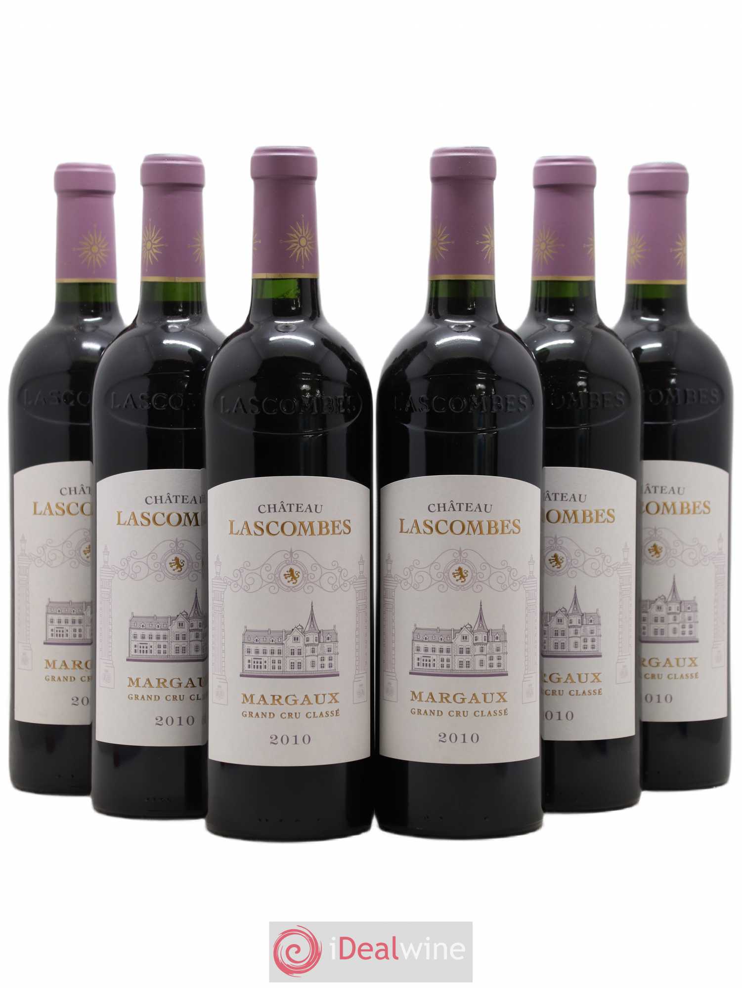 Château Lascombes 2ème Grand Cru Classé 2010 - Lot de 6 bouteilles - 0