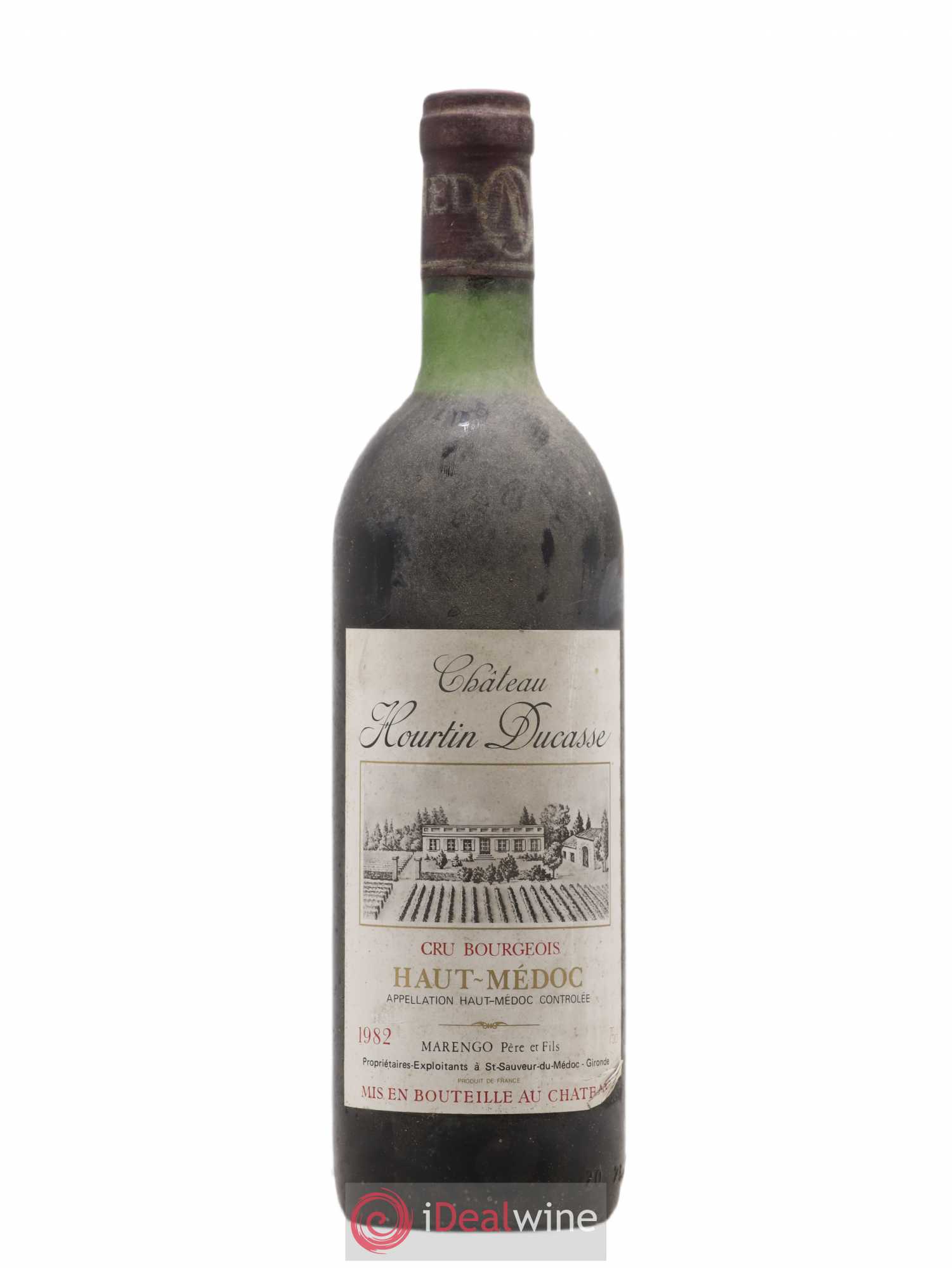 Château Hourtin Ducasse Cru Bourgeois 1982 - Lot de 1 bouteille - 0