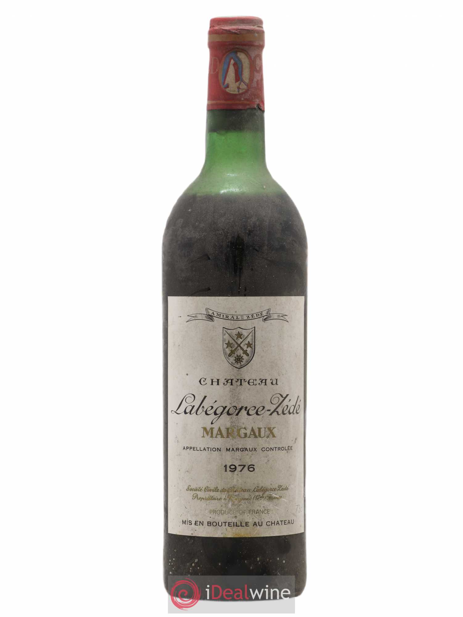 Château Labegorce Zédé Cru Bourgeois 1976 - Lot de 1 bouteille - 0