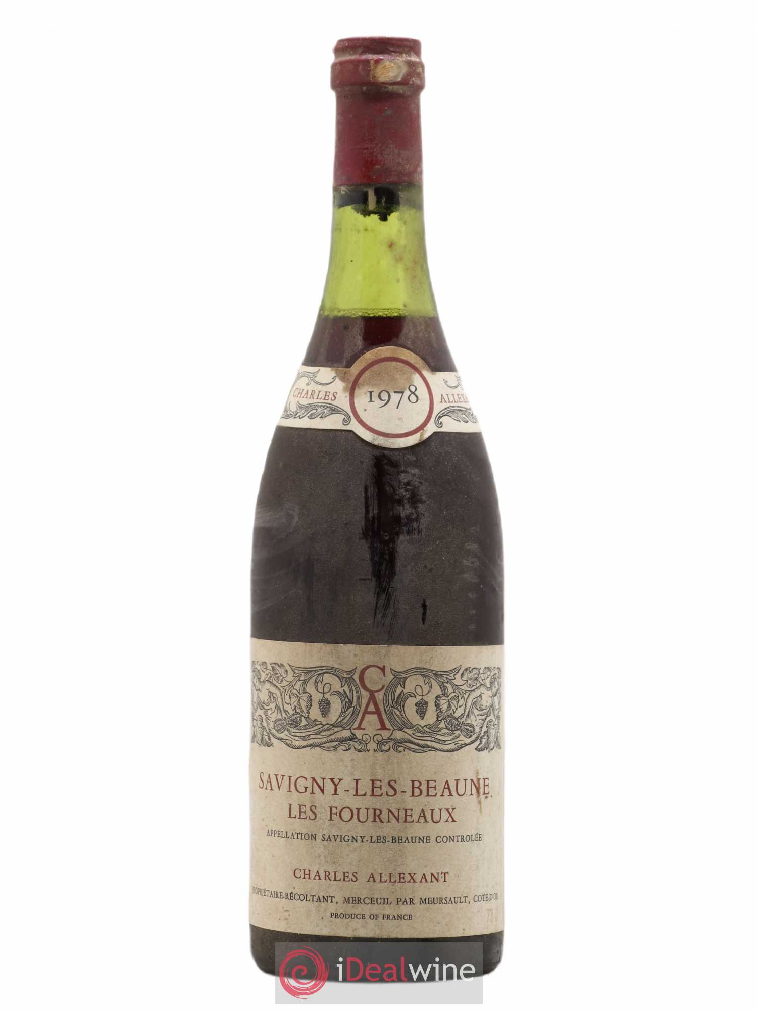 Savigny-lès-Beaune Fourneaux Charles Allexant 1978 - Posten von 1 Flasche - 0