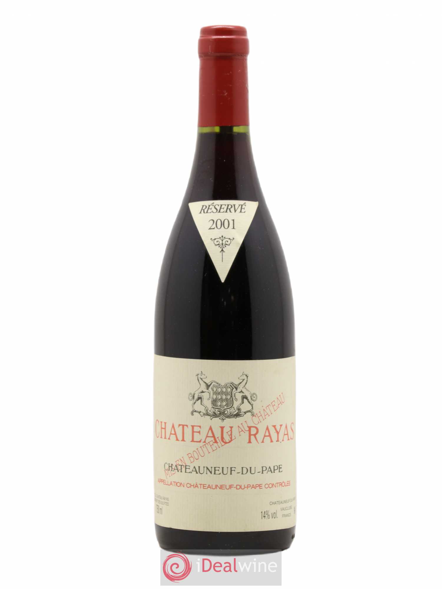 Châteauneuf-du-Pape Château Rayas Emmanuel Reynaud 2001 - Lot de 1 bouteille - 0