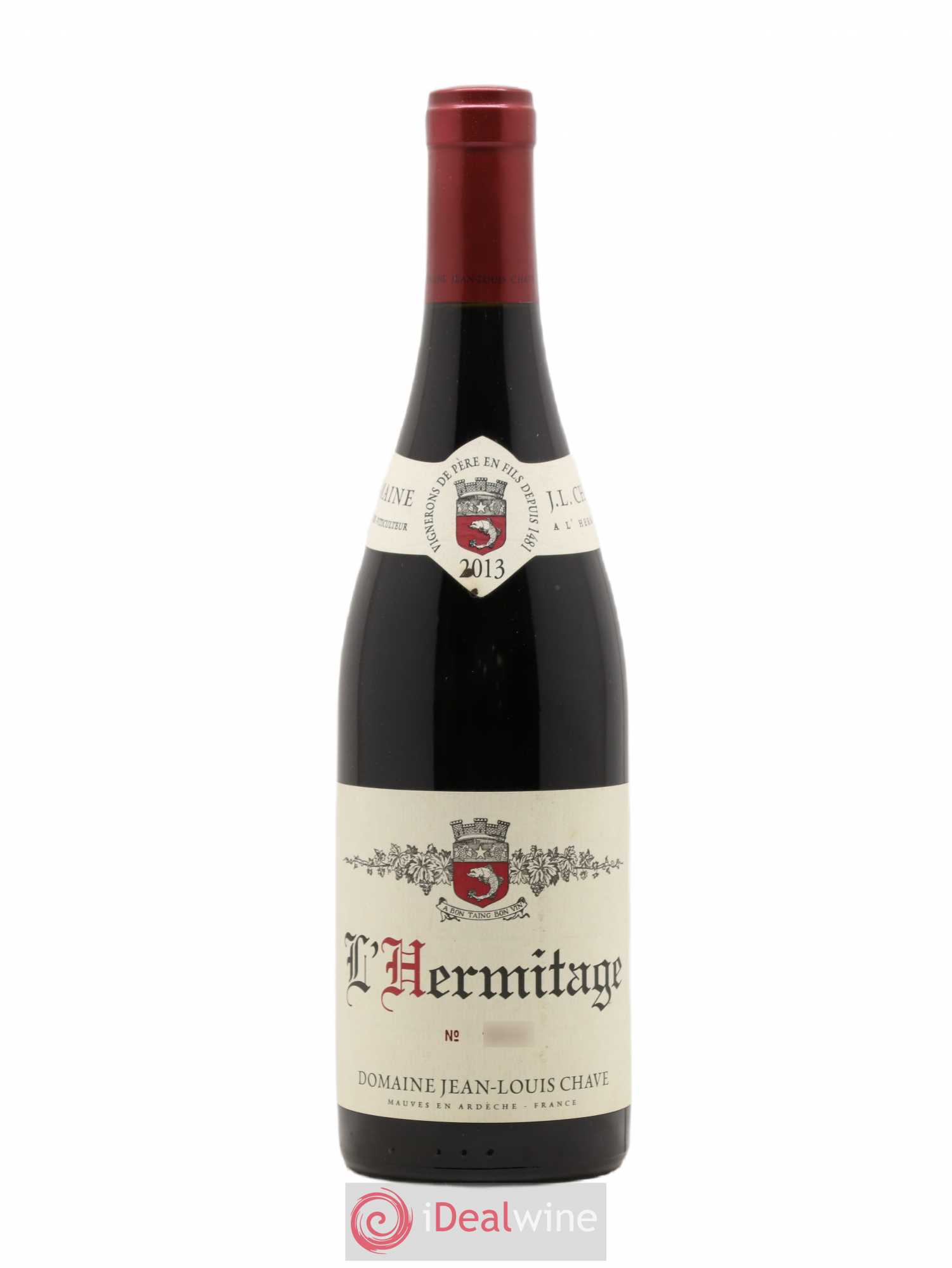 Hermitage Jean-Louis Chave 2013 - Lot de 1 bouteille - 0